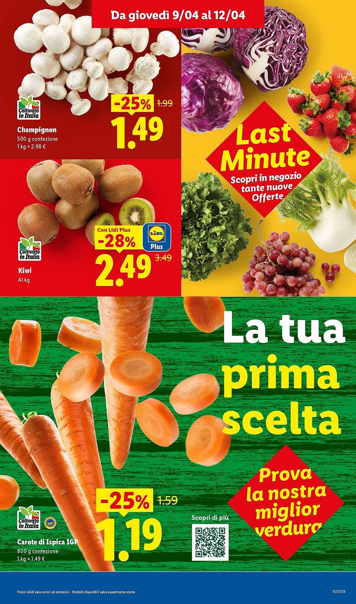 Volantino Lidl (2026-04-09 - 2026-04-15)