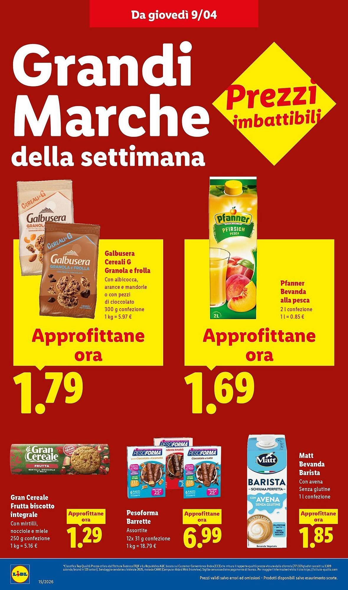 Volantino Lidl (2026-04-09 - 2026-04-15)