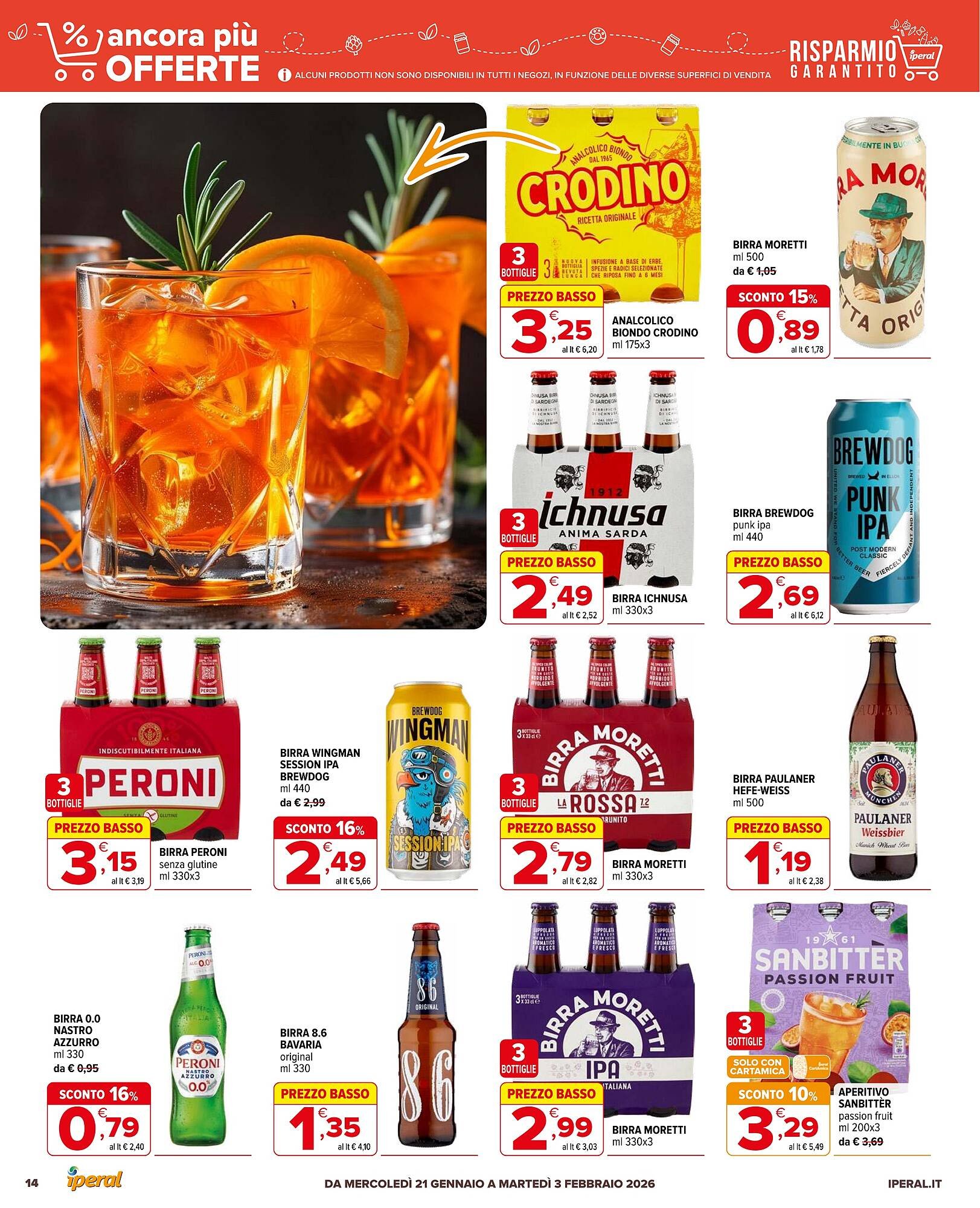 Volantino Iperal (2026-01-21 - 2026-02-03)
