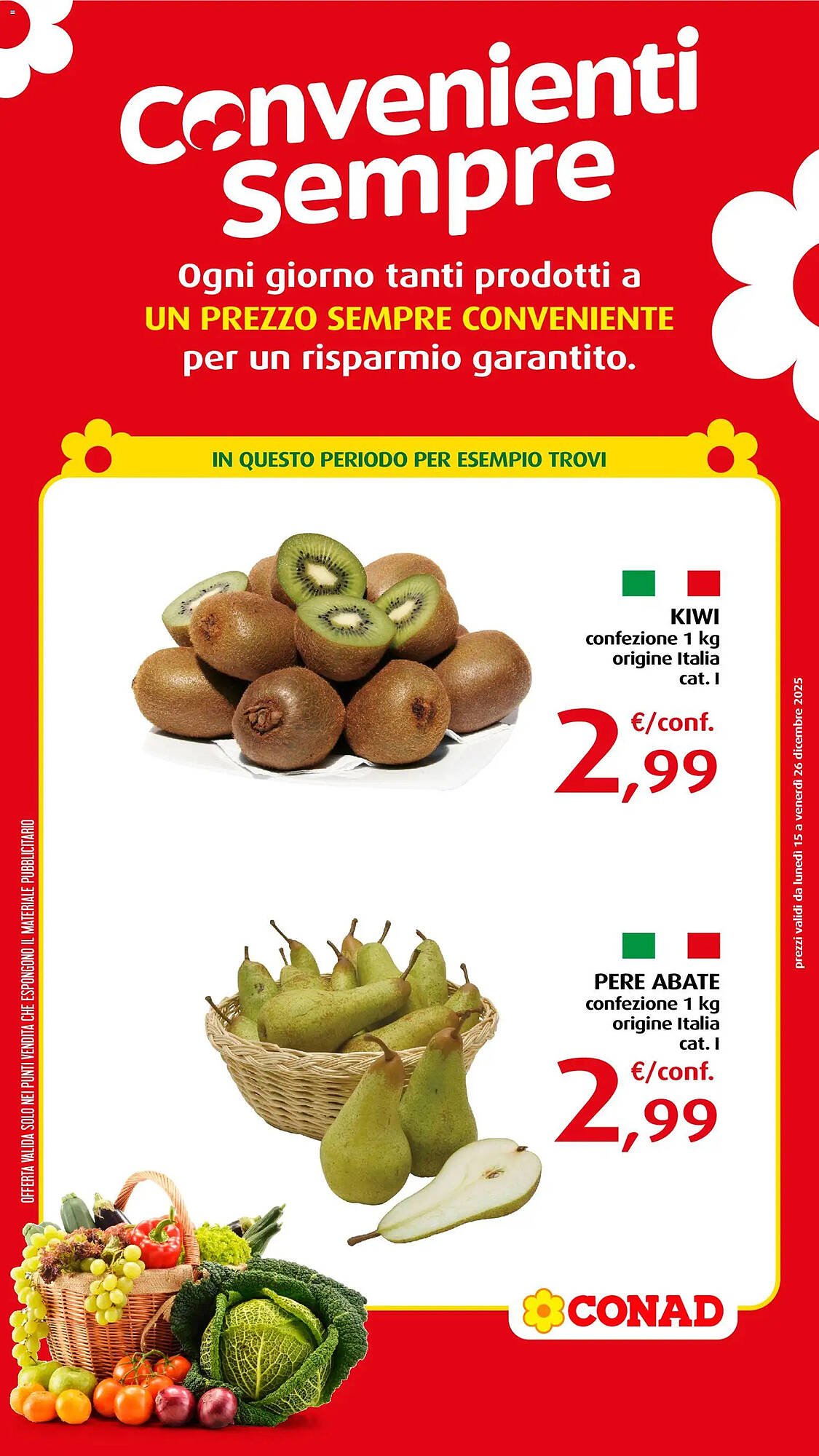 Volantino Conad (2025-12-15 - 2025-12-26)