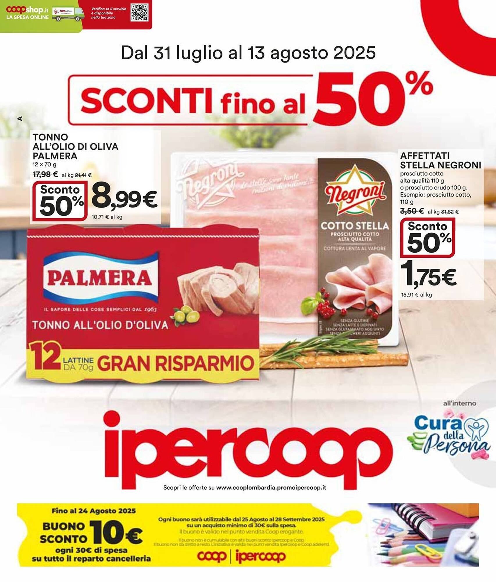 Volantino Ipercoop (2025-07-31 - 2025-08-13)