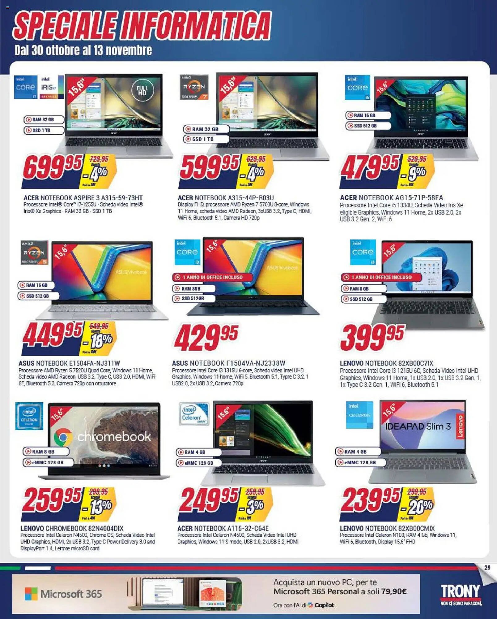 Volantino Trony (2025-10-30 - 2025-11-24)