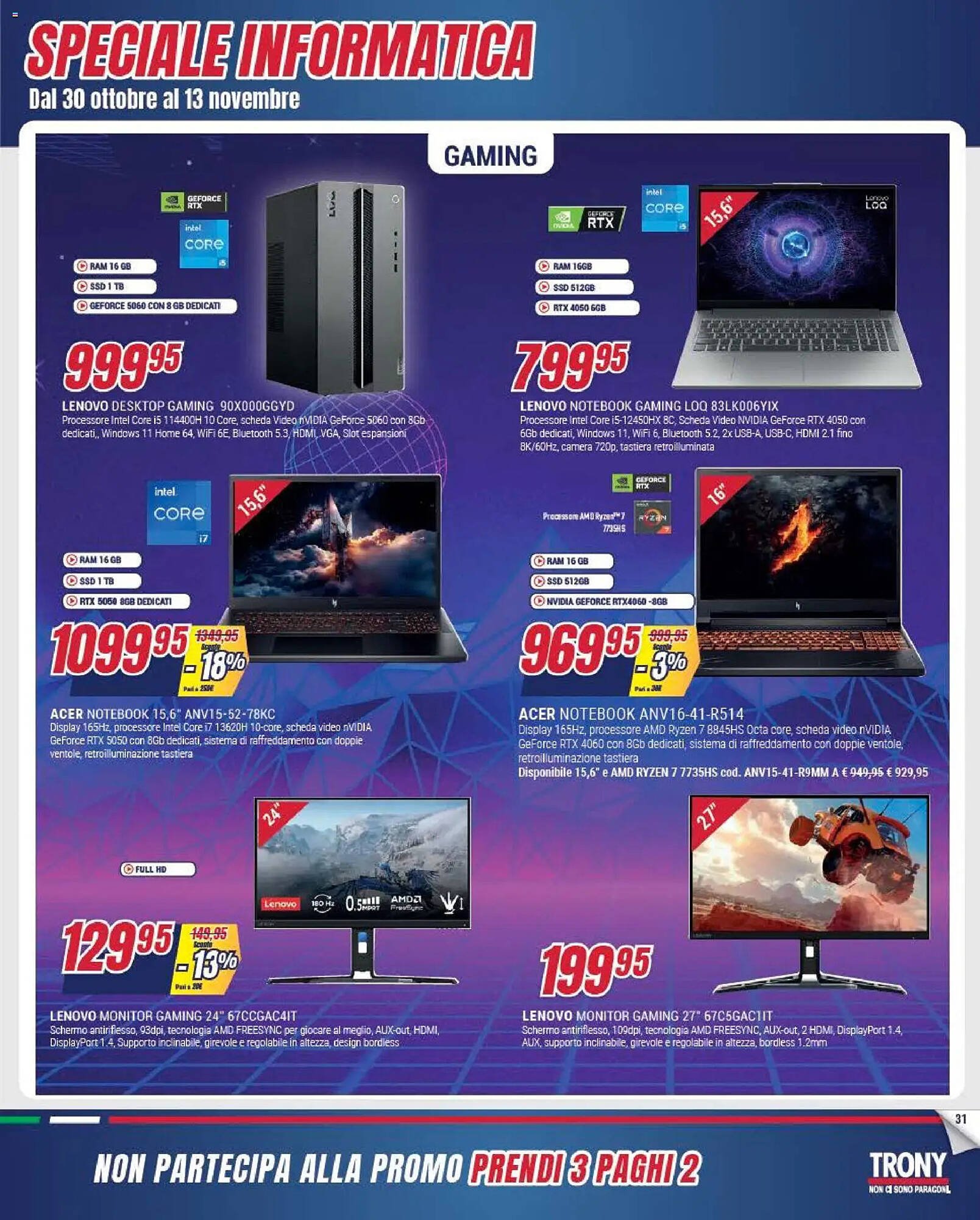 Volantino Trony (2025-10-30 - 2025-11-24)