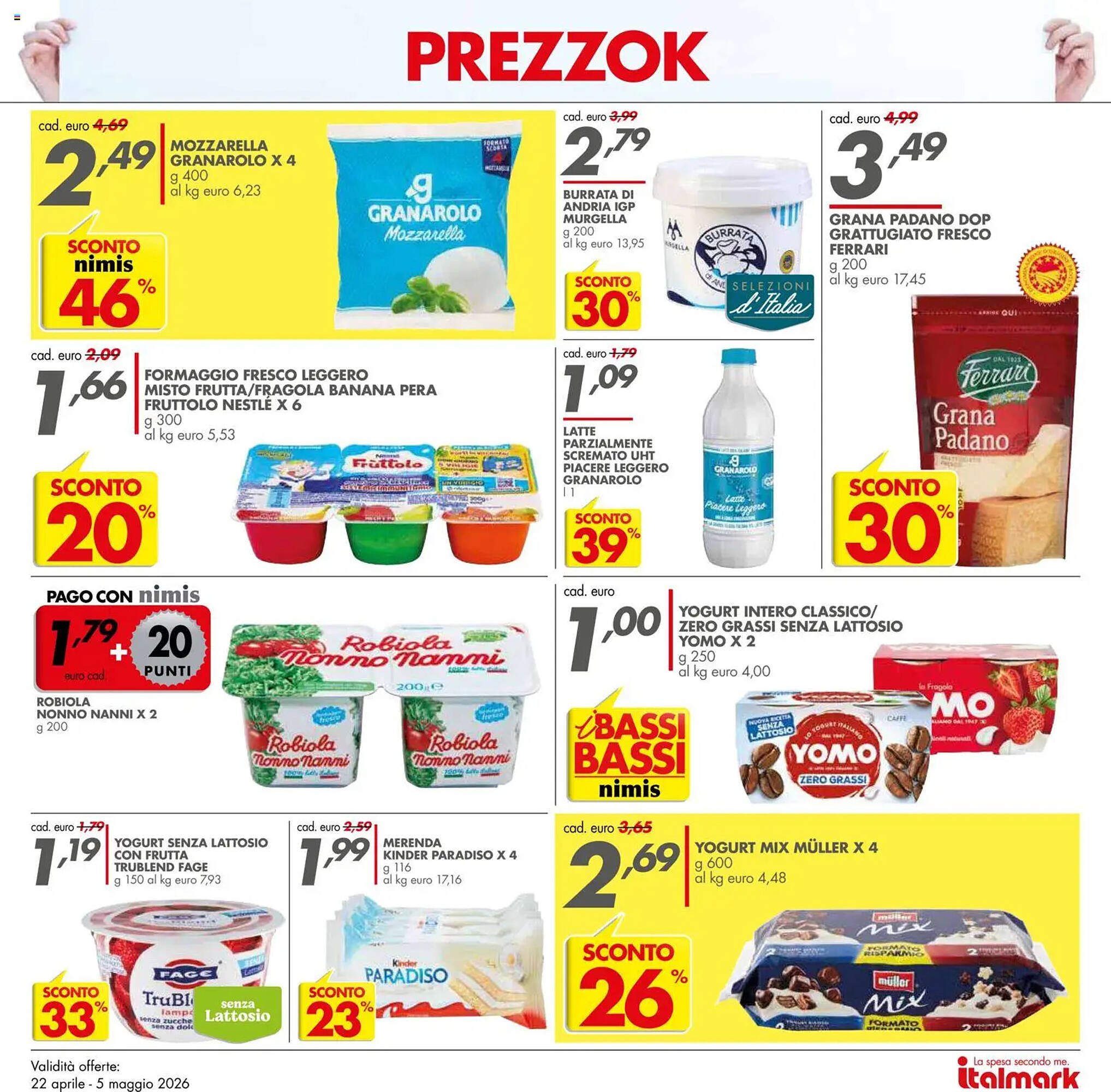 Volantino Italmark (2026-04-22 - 2026-05-05)