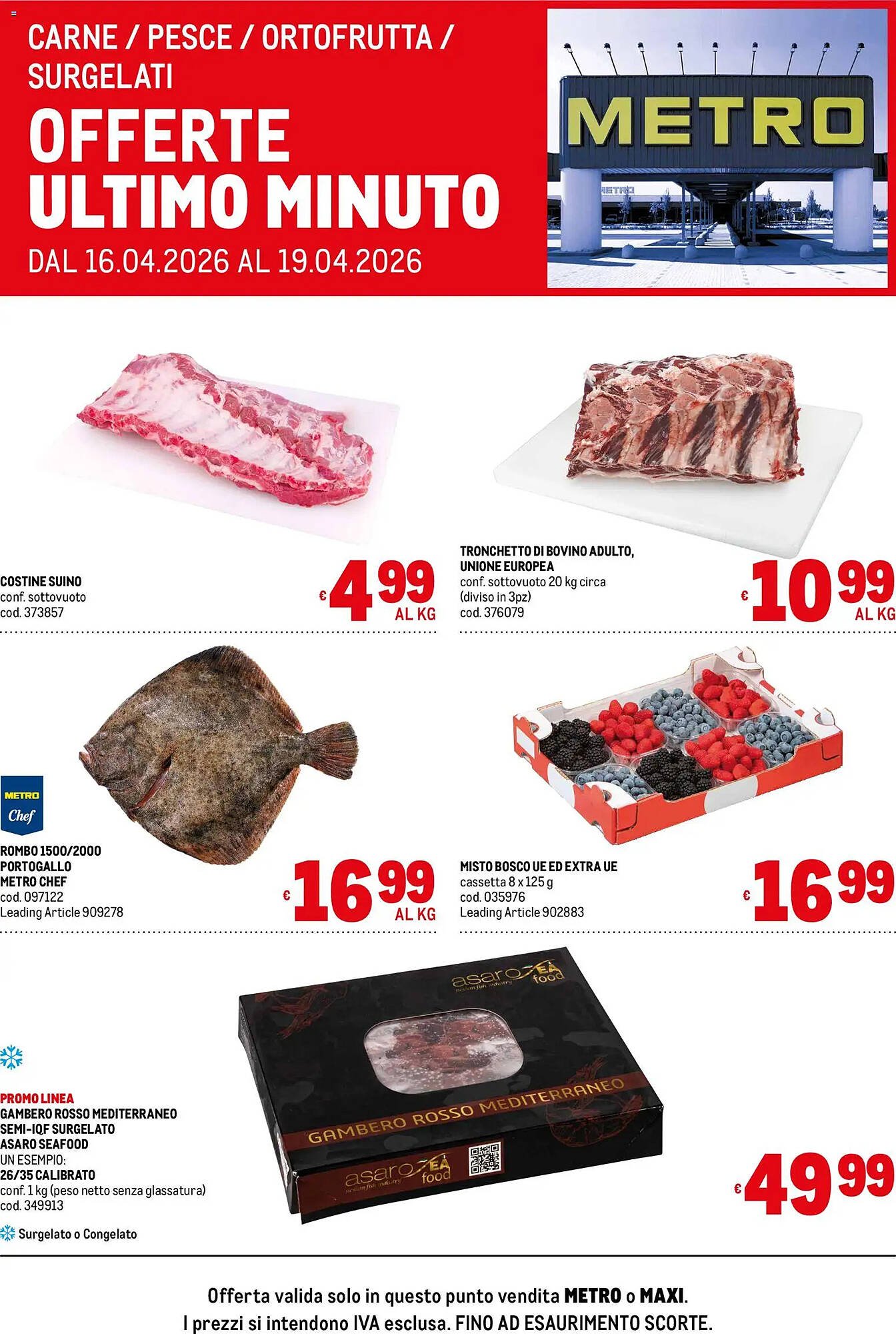 Volantino Metro (2026-04-16 - 2026-04-19)