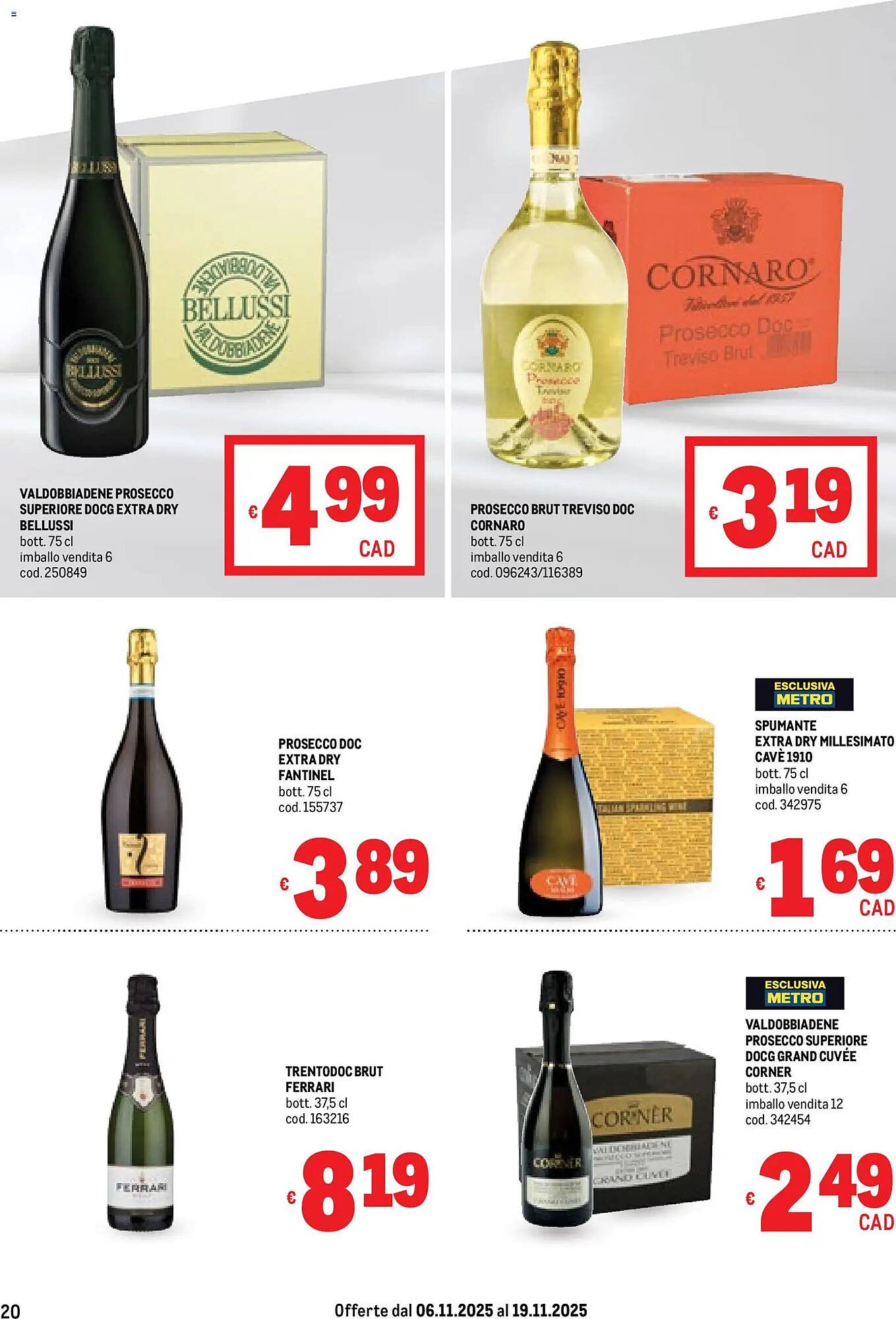 Volantino Metro (2025-11-06 - 2025-11-19)