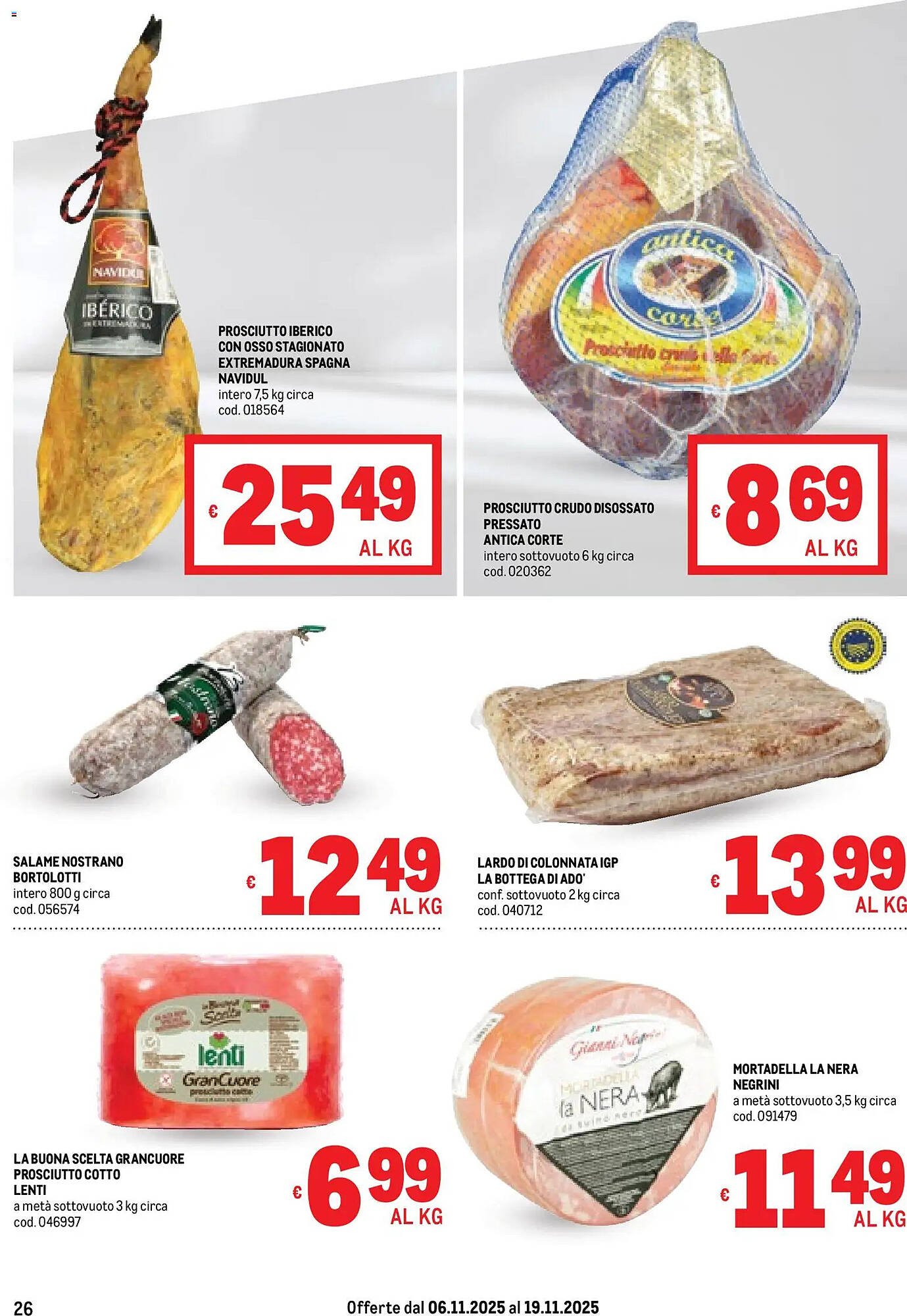 Volantino Metro (2025-11-06 - 2025-11-19)