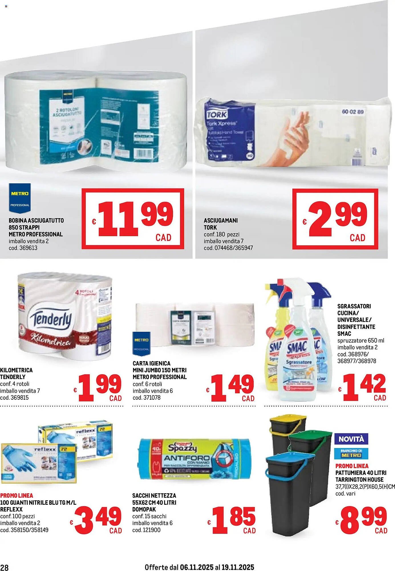 Volantino Metro (2025-11-06 - 2025-11-19)