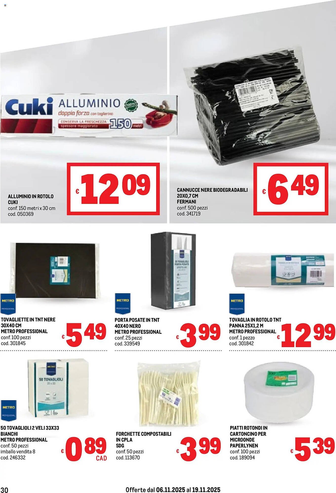Volantino Metro (2025-11-06 - 2025-11-19)