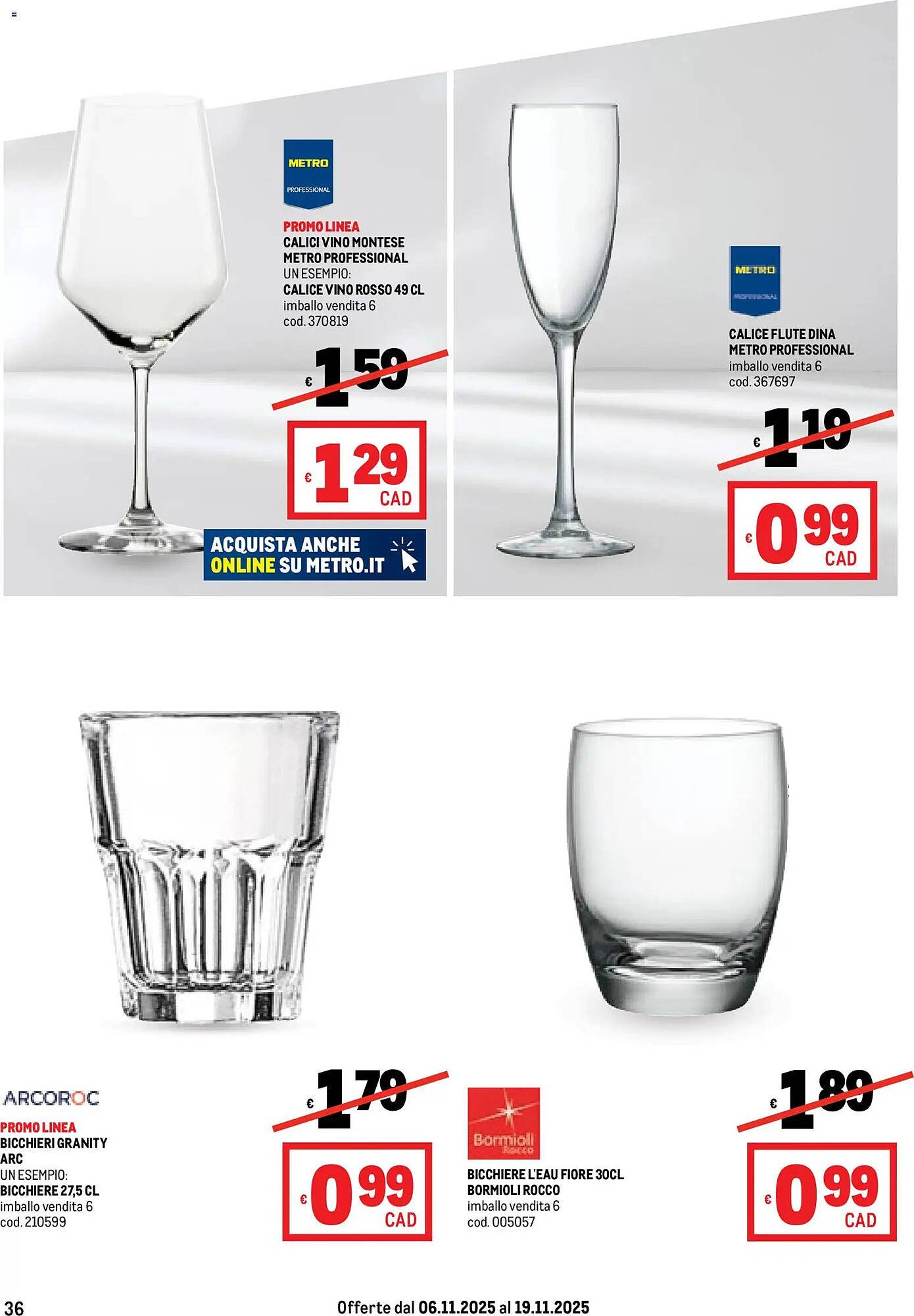 Volantino Metro (2025-11-06 - 2025-11-19)