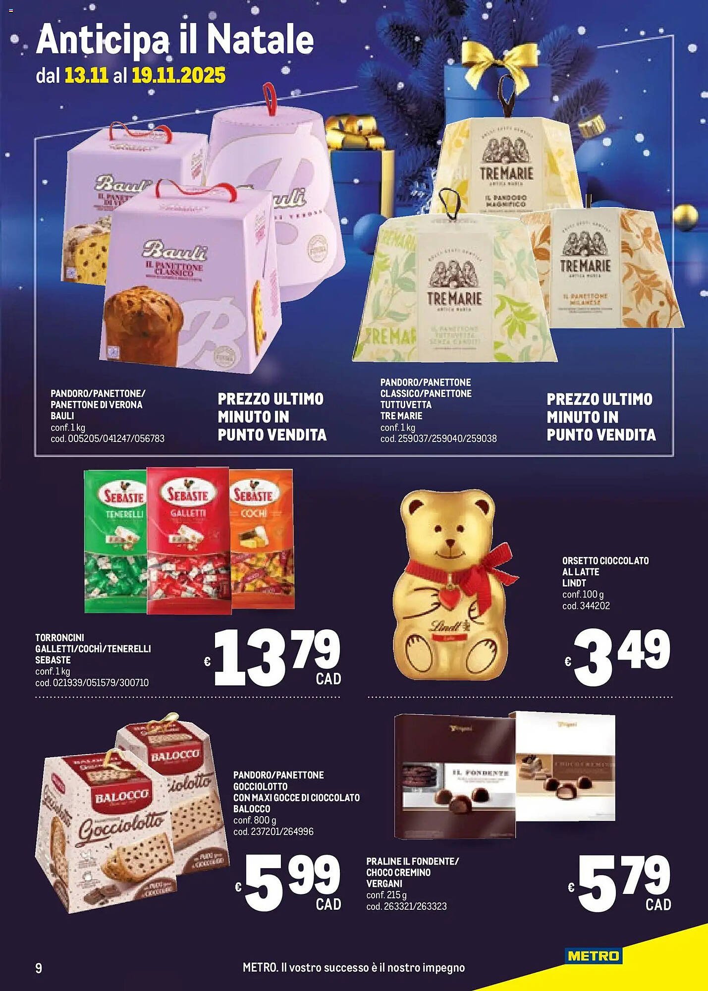 Volantino Metro (2025-11-06 - 2025-11-19)