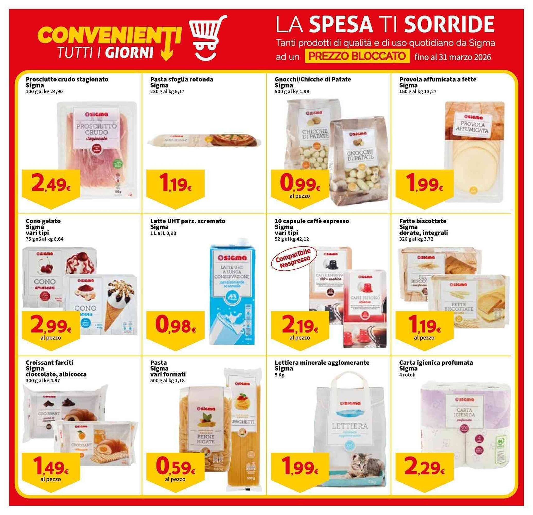 Volantino Sigma (2026-03-12 - 2026-03-25)