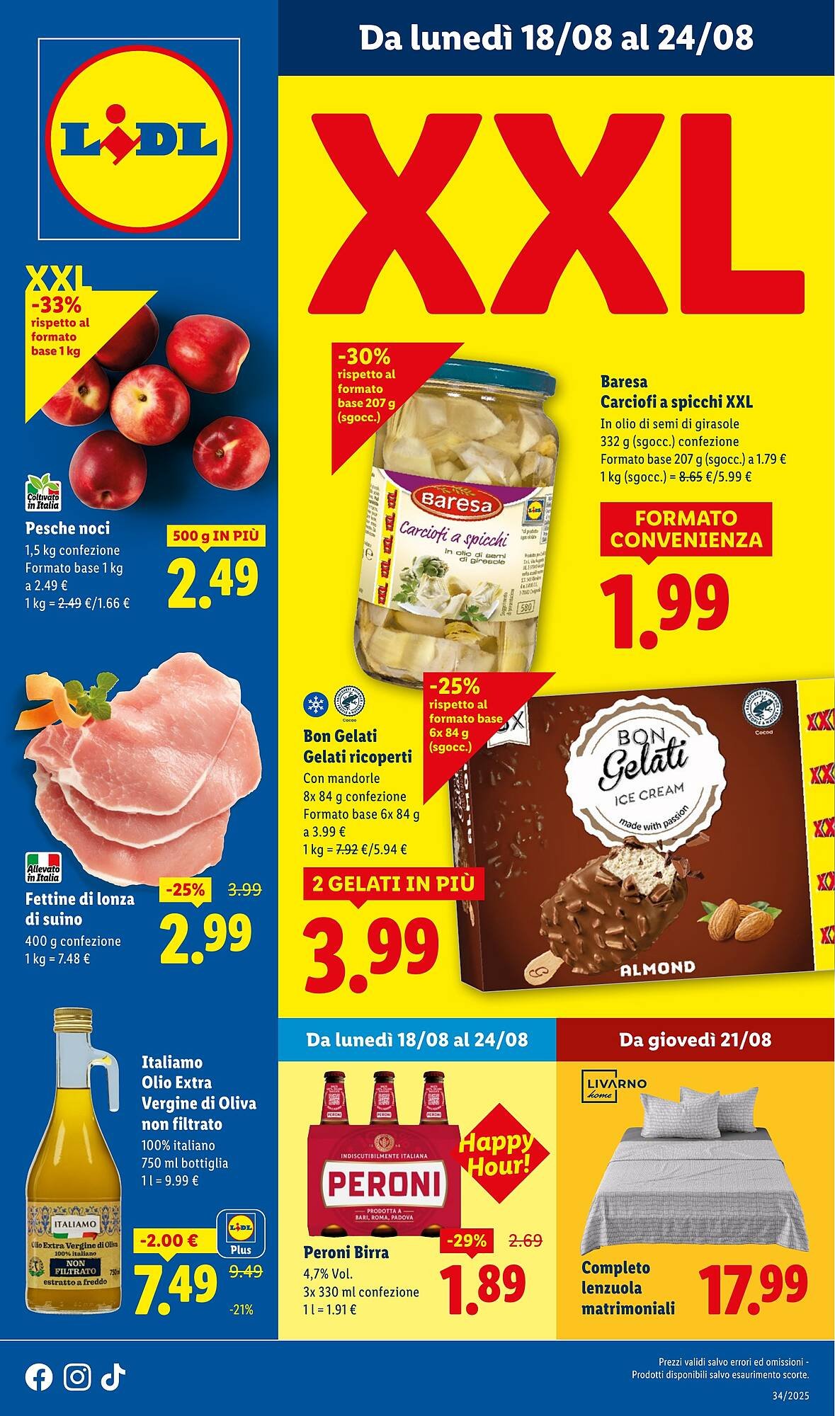 Volantino Lidl (2025-08-18 - 2025-08-24)