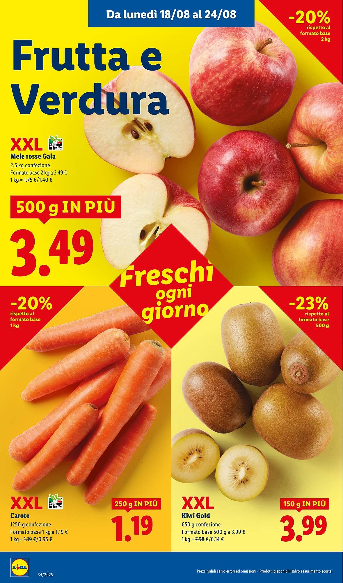 Volantino Lidl (2025-08-18 - 2025-08-24)