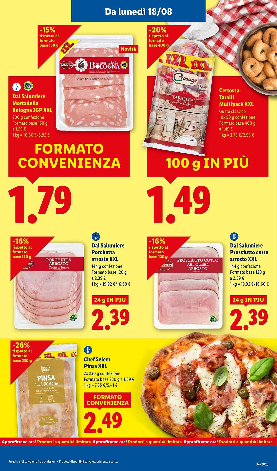 Volantino Lidl (2025-08-18 - 2025-08-24)