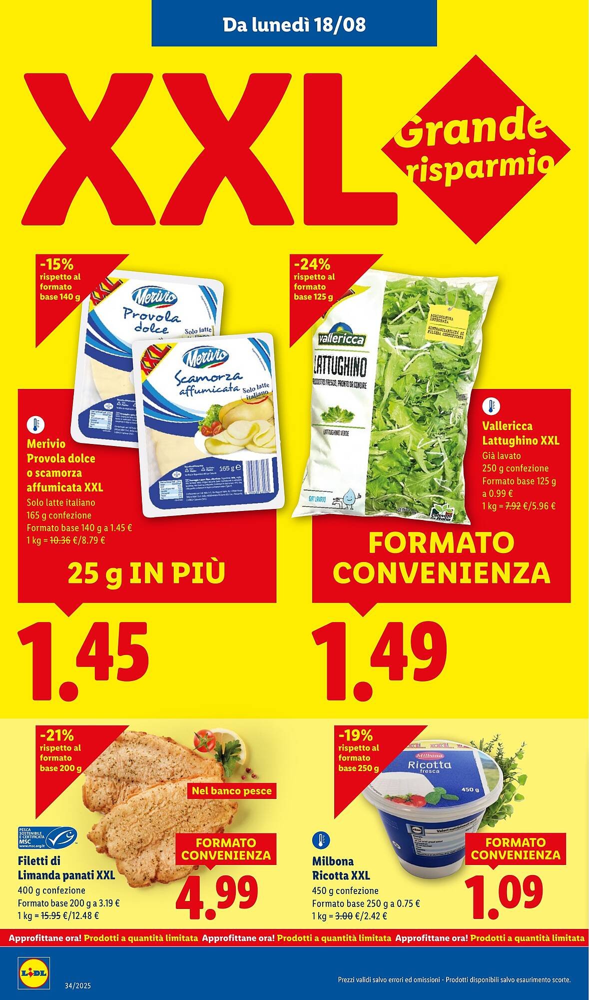Volantino Lidl (2025-08-18 - 2025-08-24)