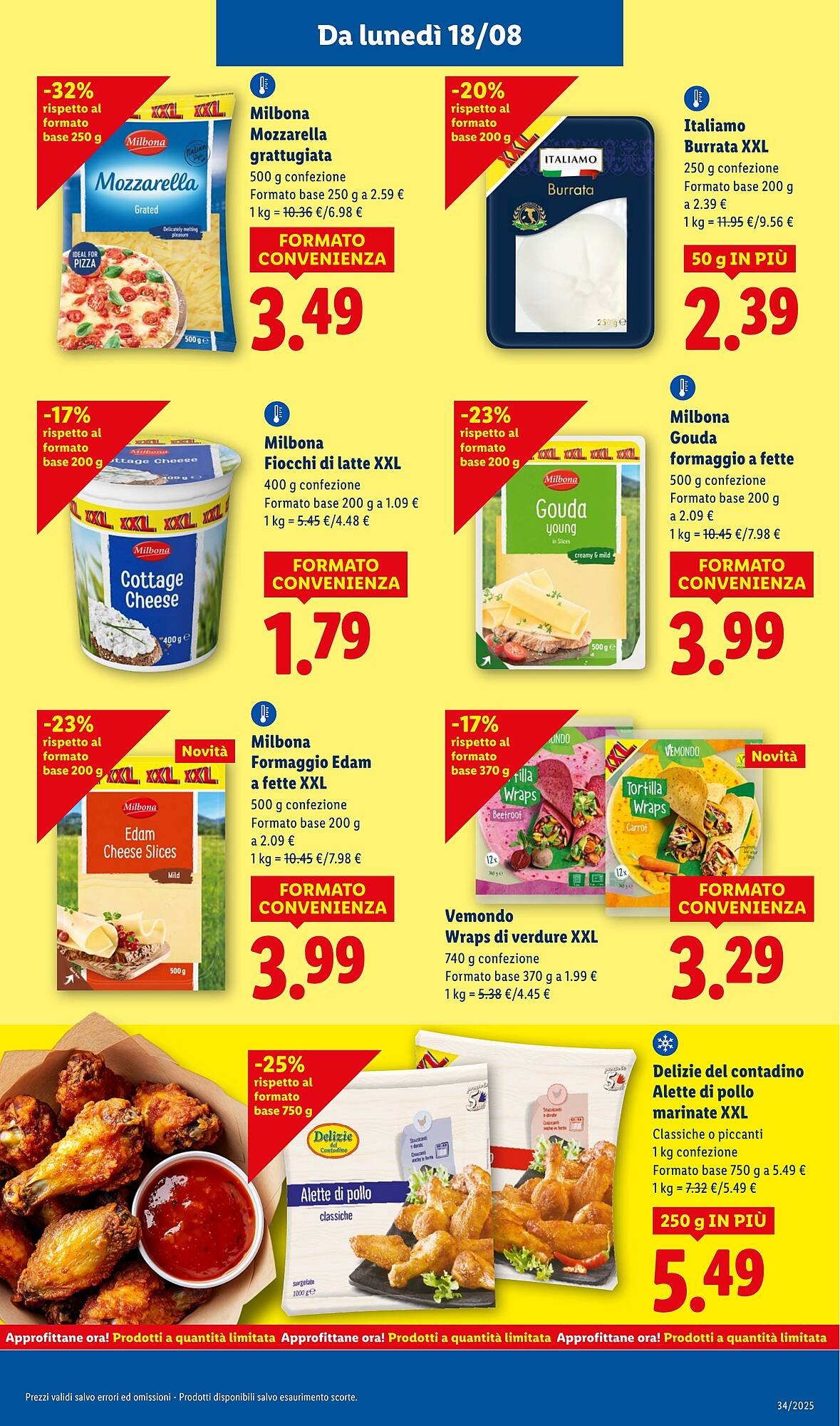 Volantino Lidl (2025-08-18 - 2025-08-24)