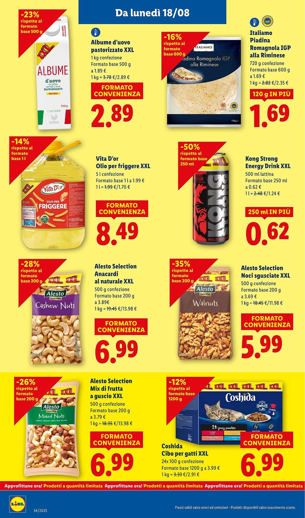 Volantino Lidl (2025-08-18 - 2025-08-24)