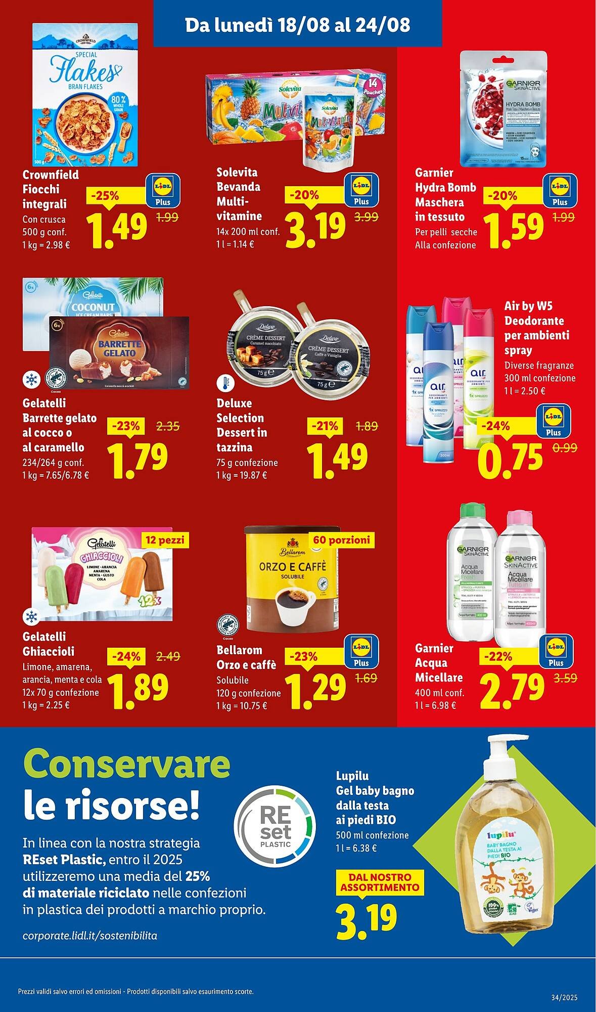 Volantino Lidl (2025-08-18 - 2025-08-24)