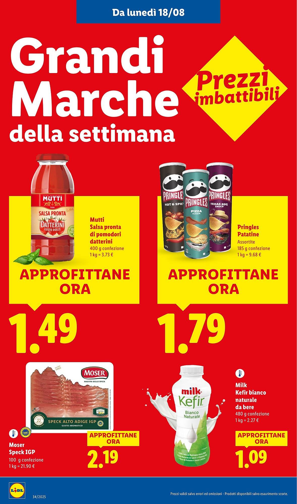 Volantino Lidl (2025-08-18 - 2025-08-24)