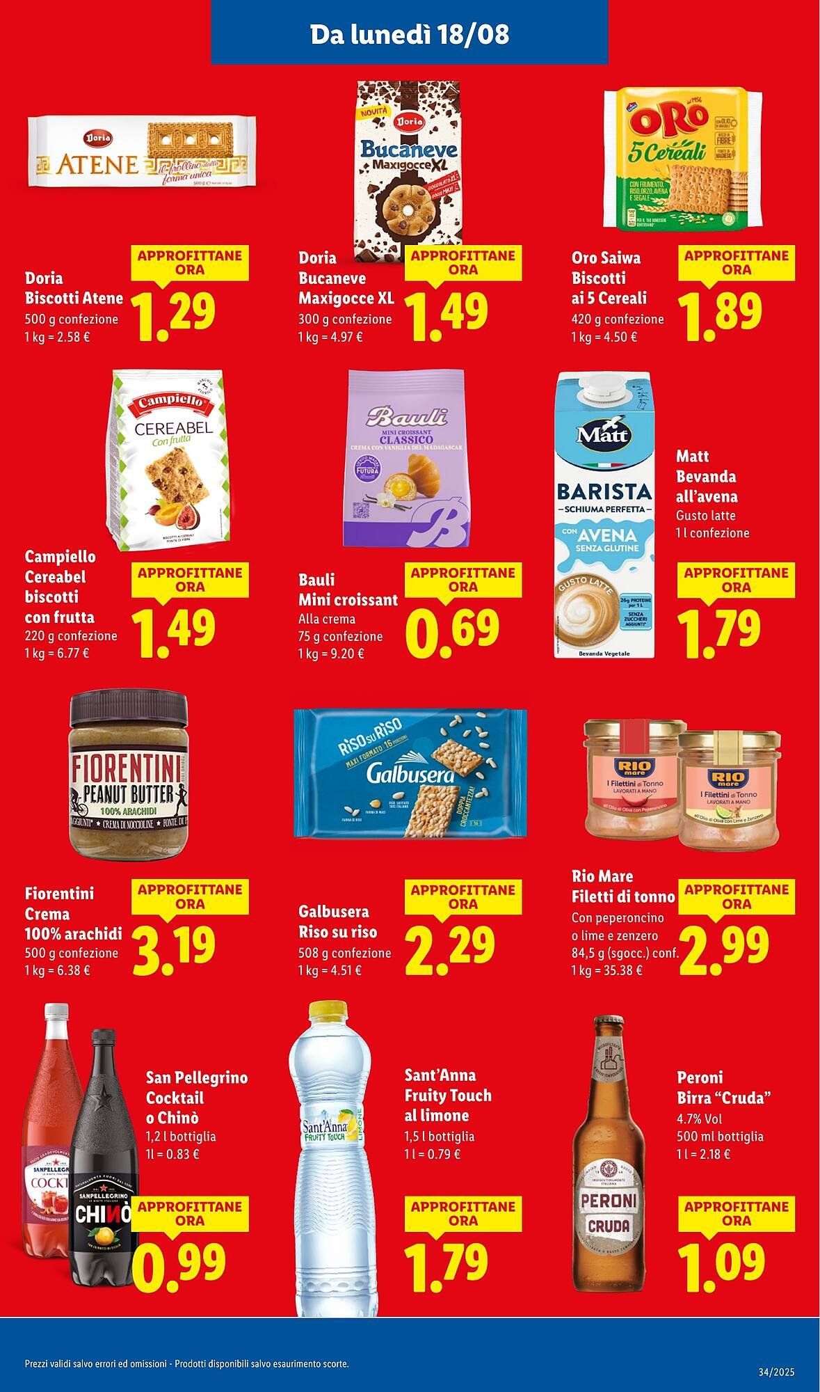Volantino Lidl (2025-08-18 - 2025-08-24)