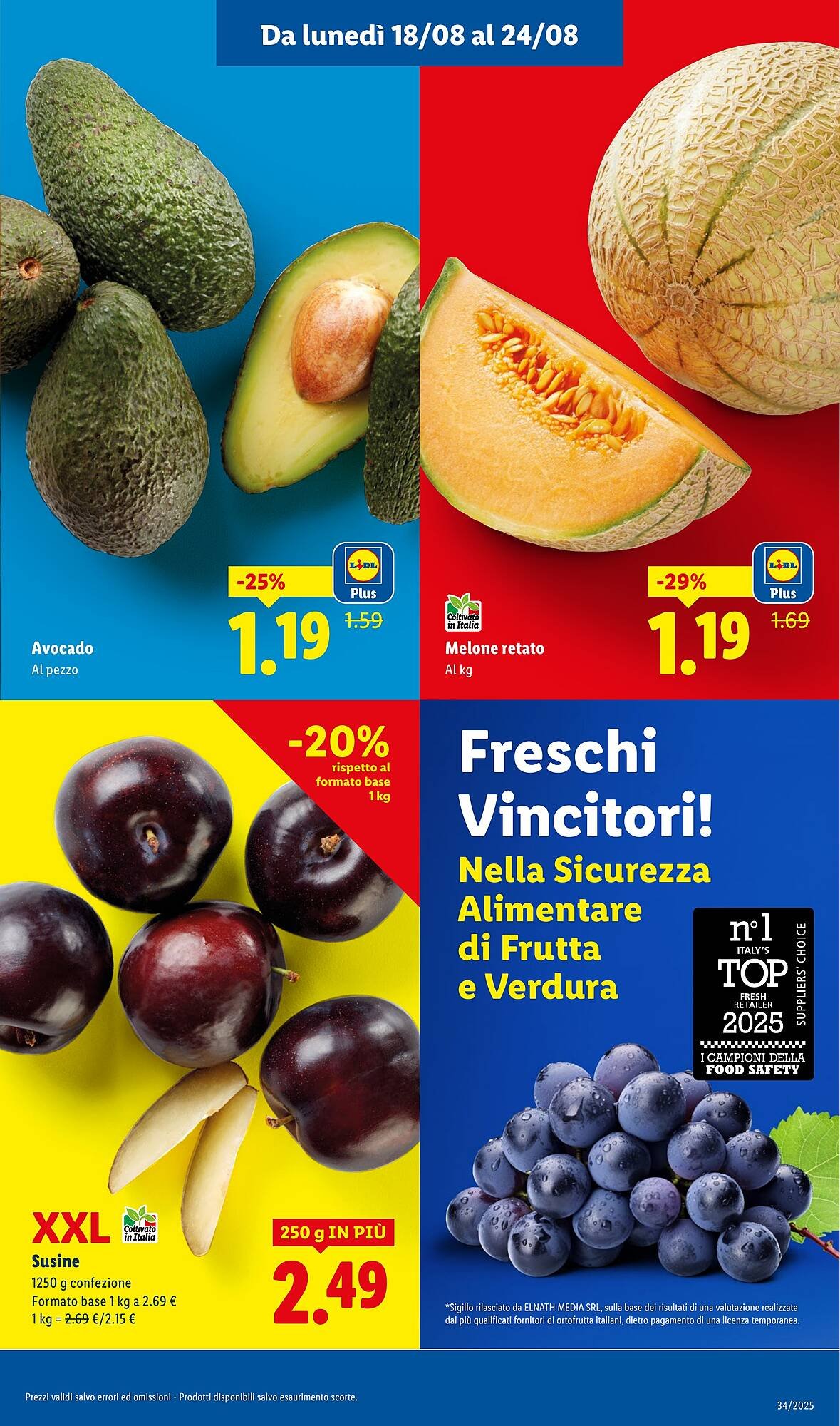 Volantino Lidl (2025-08-18 - 2025-08-24)