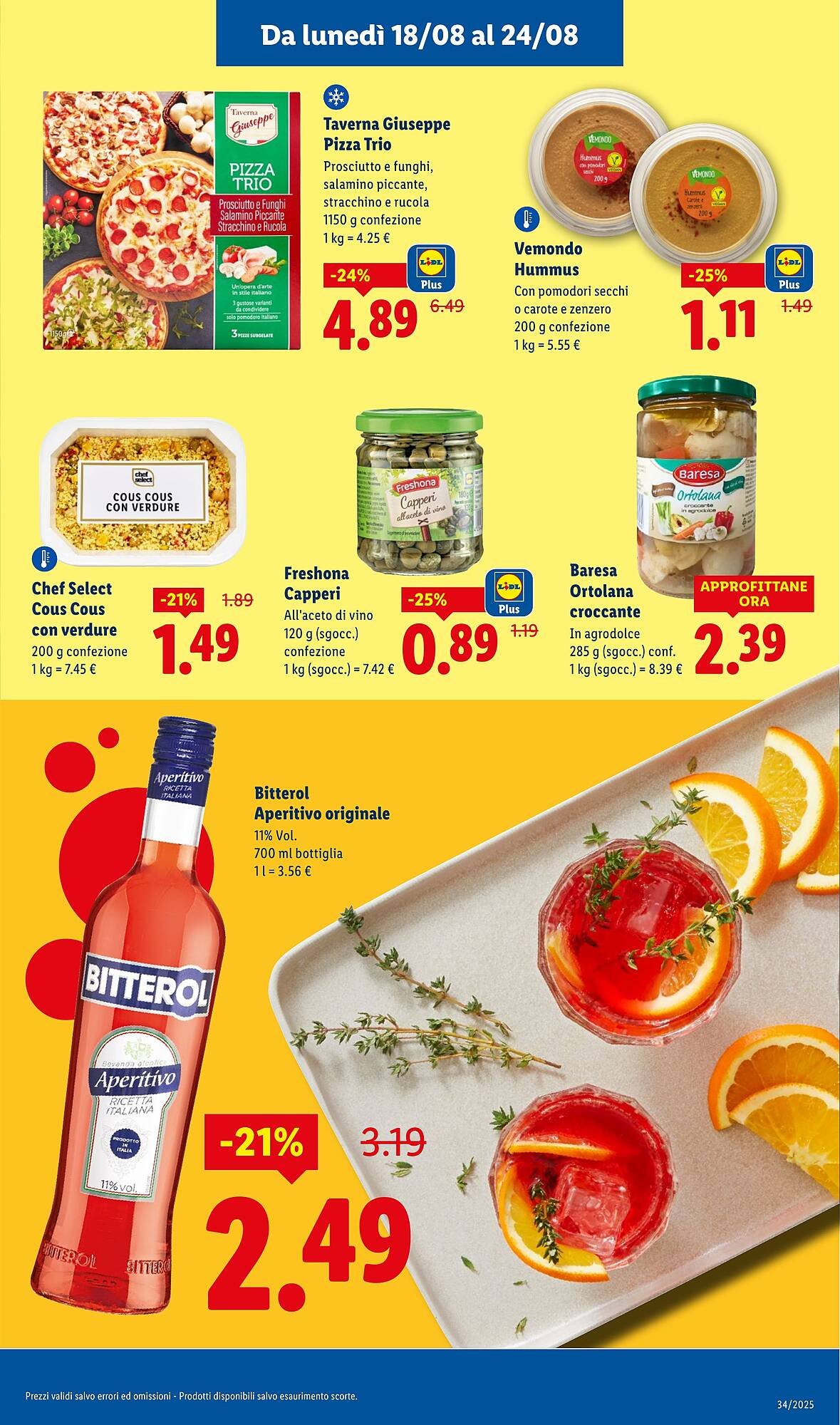 Volantino Lidl (2025-08-18 - 2025-08-24)