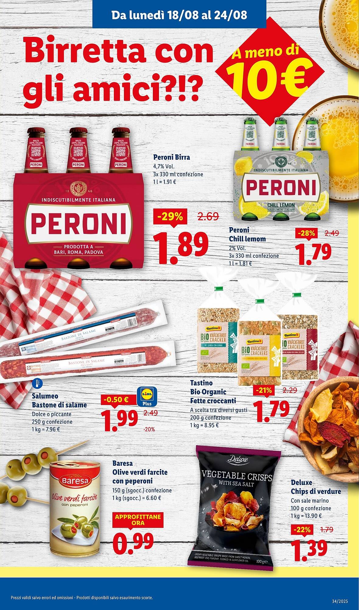 Volantino Lidl (2025-08-18 - 2025-08-24)