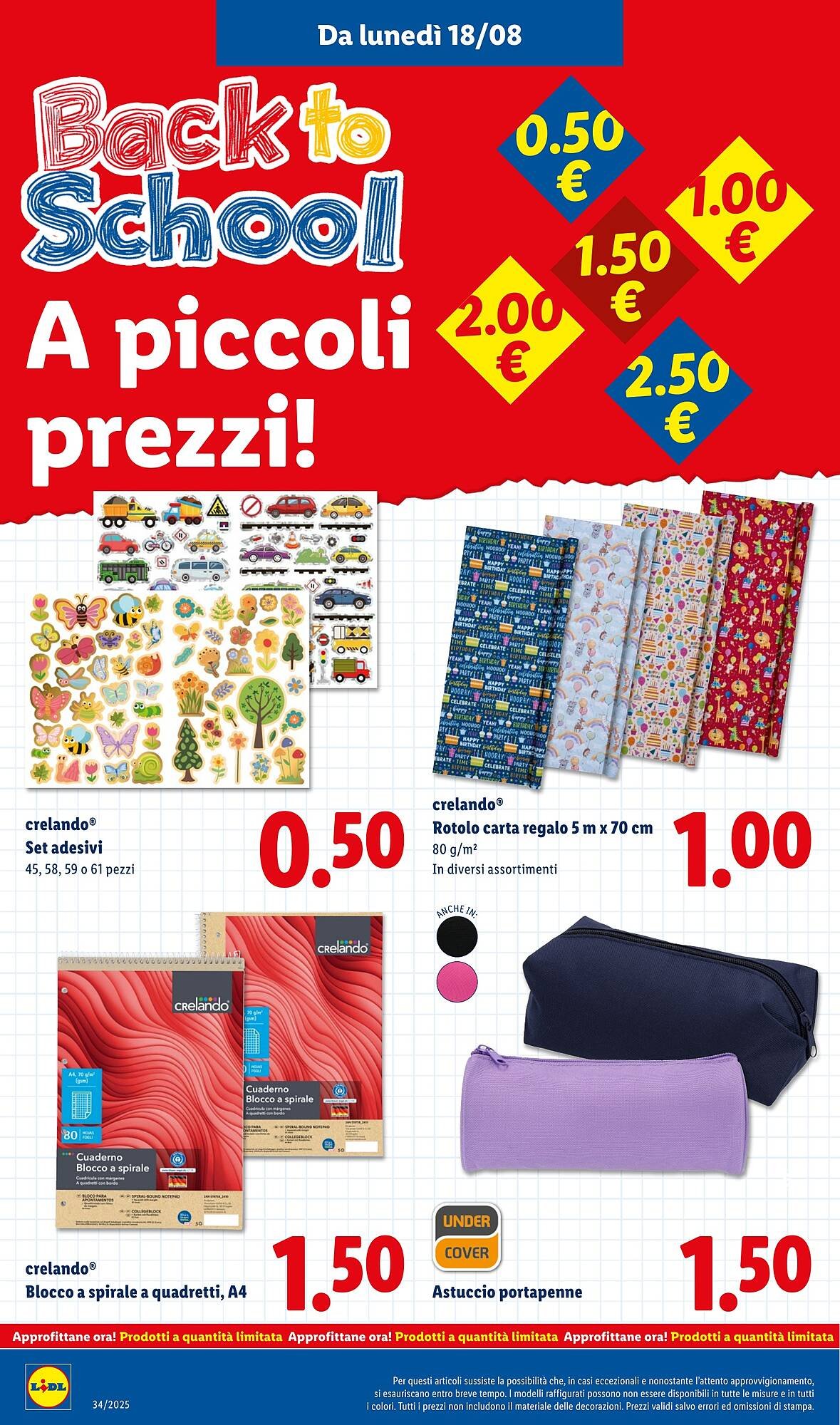 Volantino Lidl (2025-08-18 - 2025-08-24)