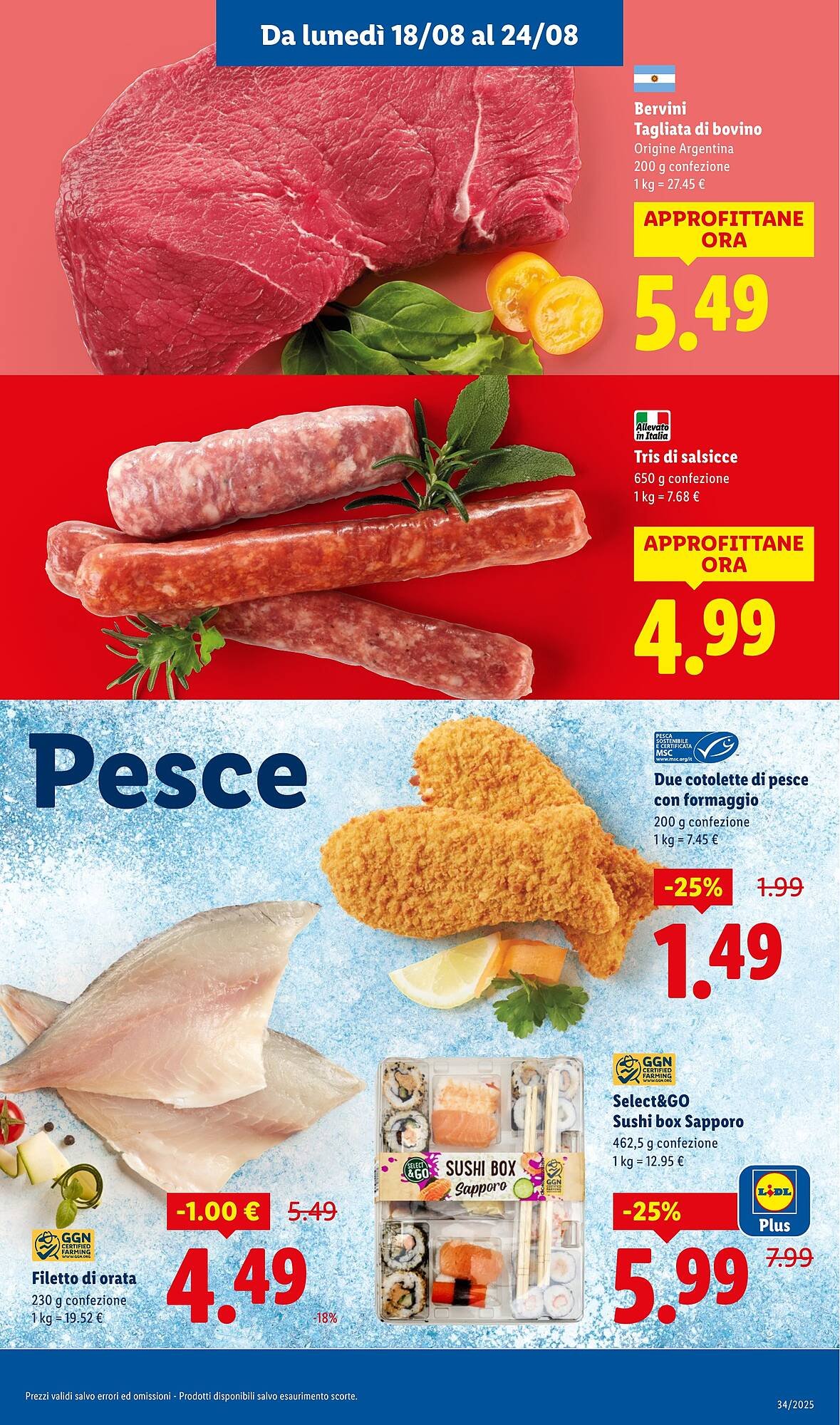 Volantino Lidl (2025-08-18 - 2025-08-24)