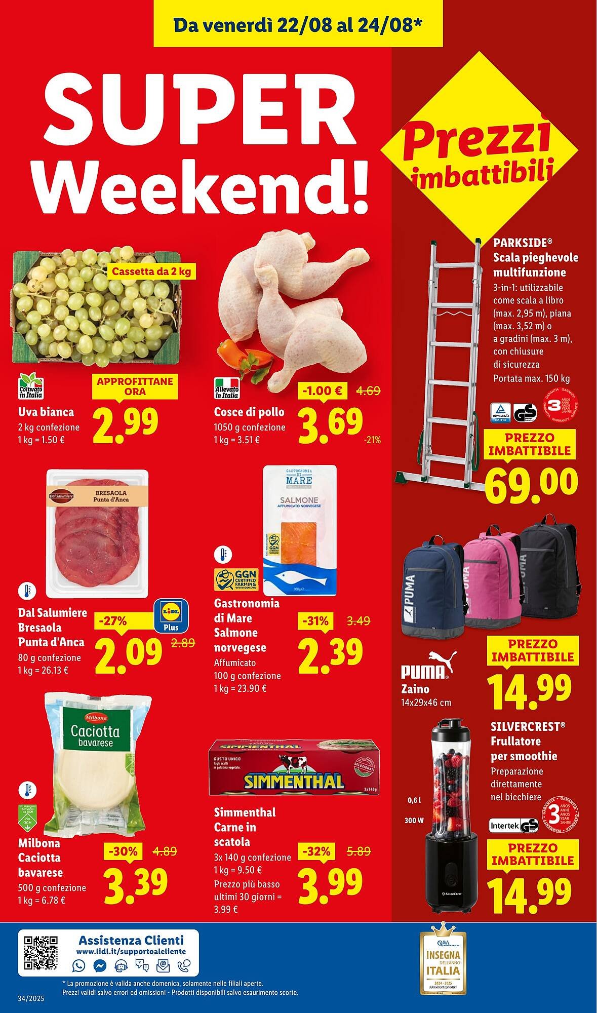 Volantino Lidl (2025-08-18 - 2025-08-24)
