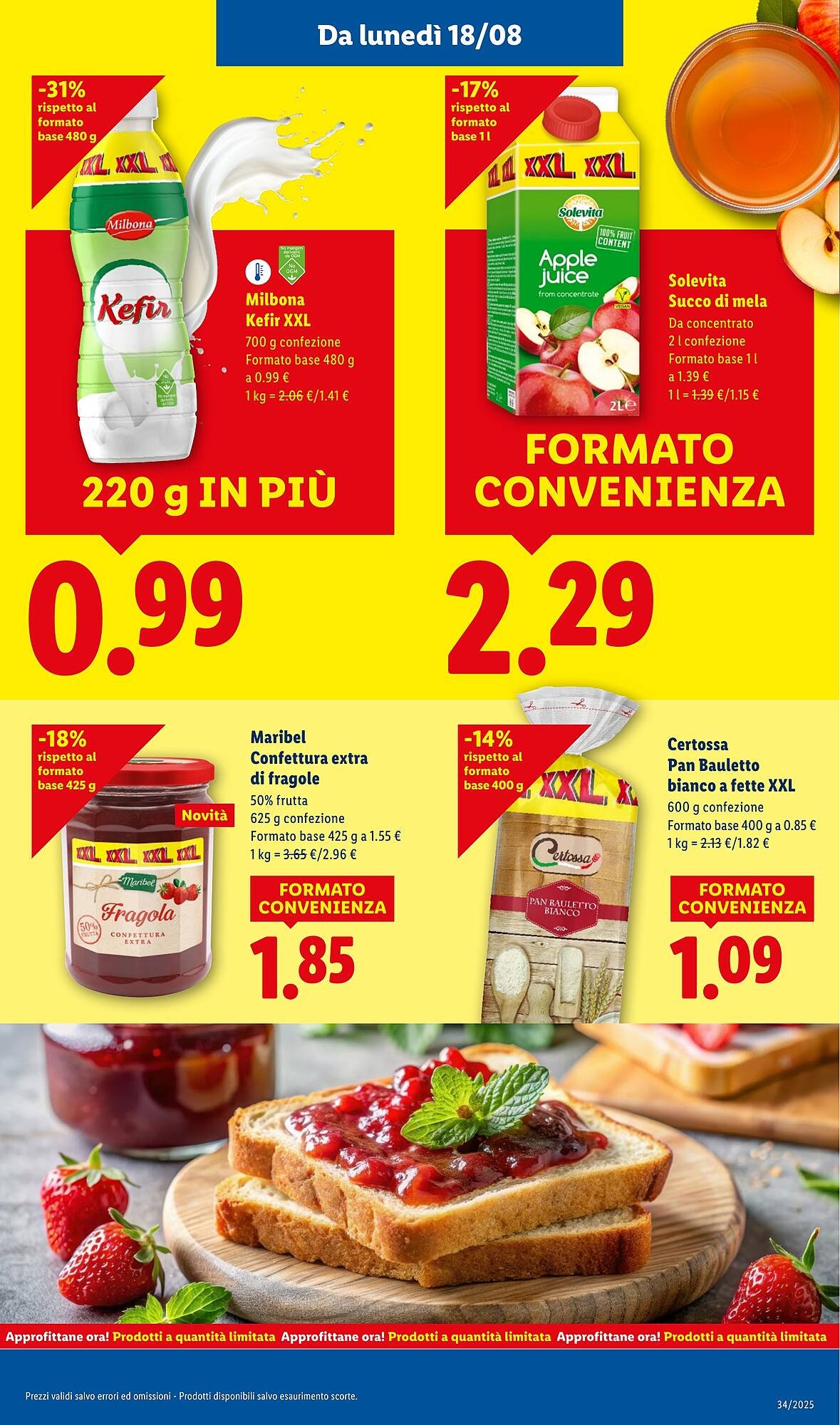 Volantino Lidl (2025-08-18 - 2025-08-24)