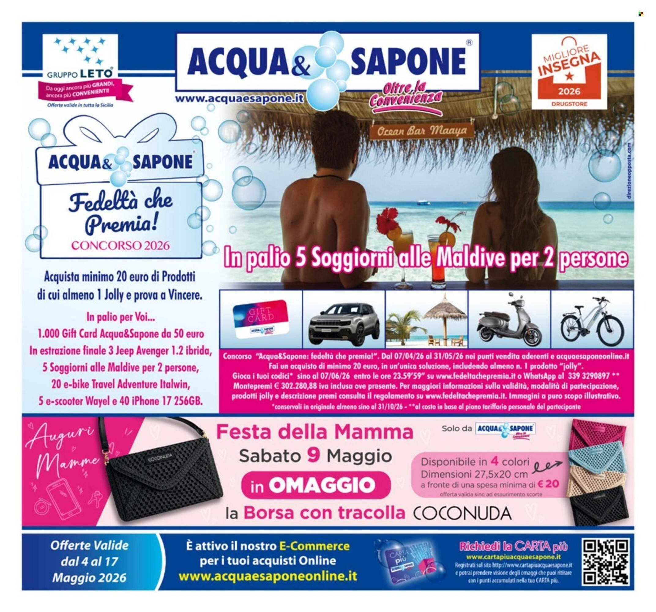 Volantino Acqua &amp; Sapone (2026-05-04 - 2026-05-17)