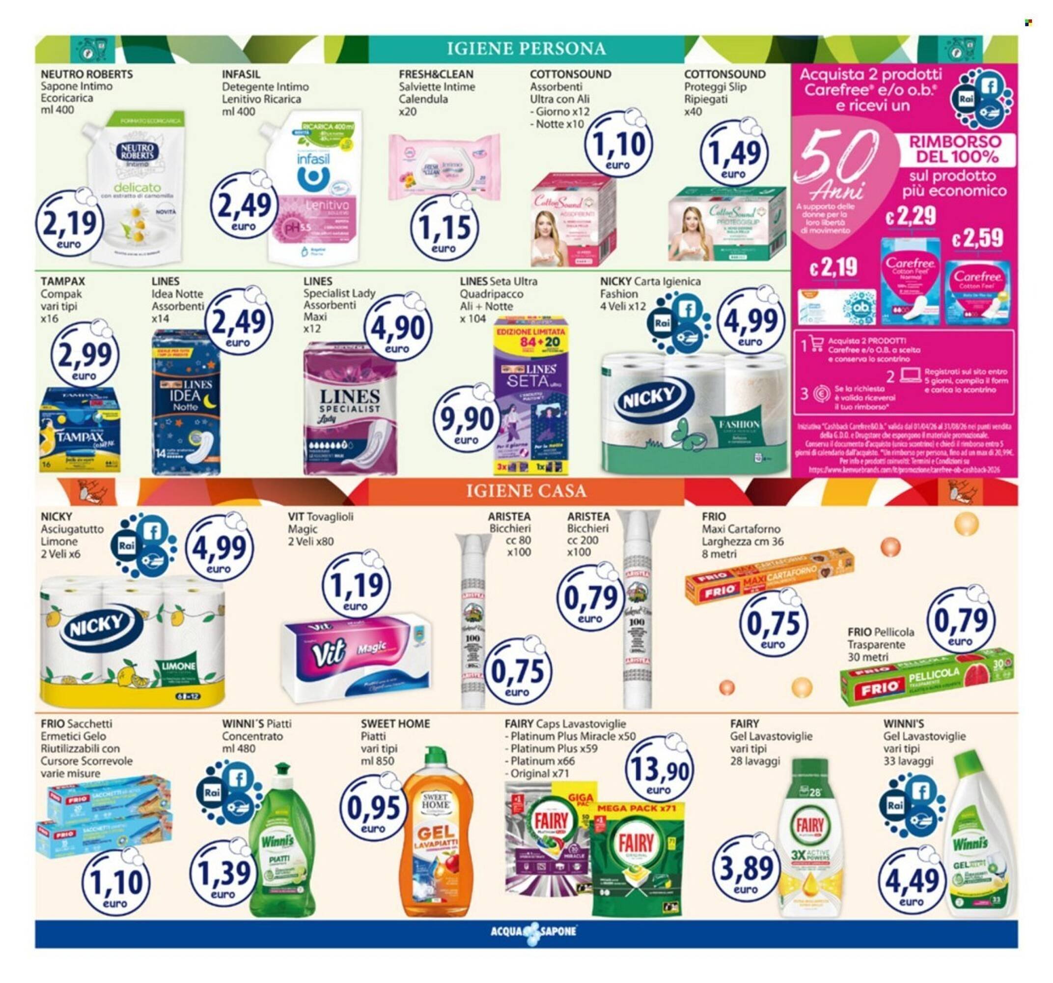 Volantino Acqua &amp; Sapone (2026-05-04 - 2026-05-17)