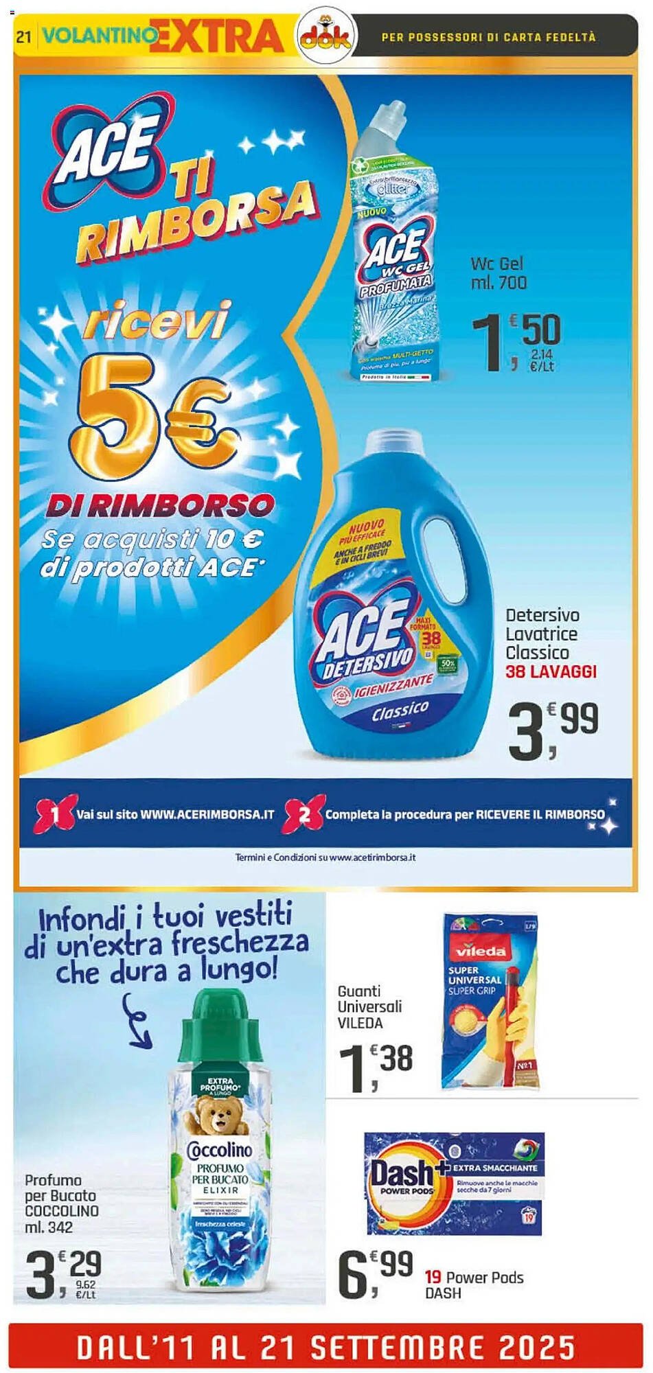 Volantino Supermercati Dok (2025-09-11 - 2025-09-21)