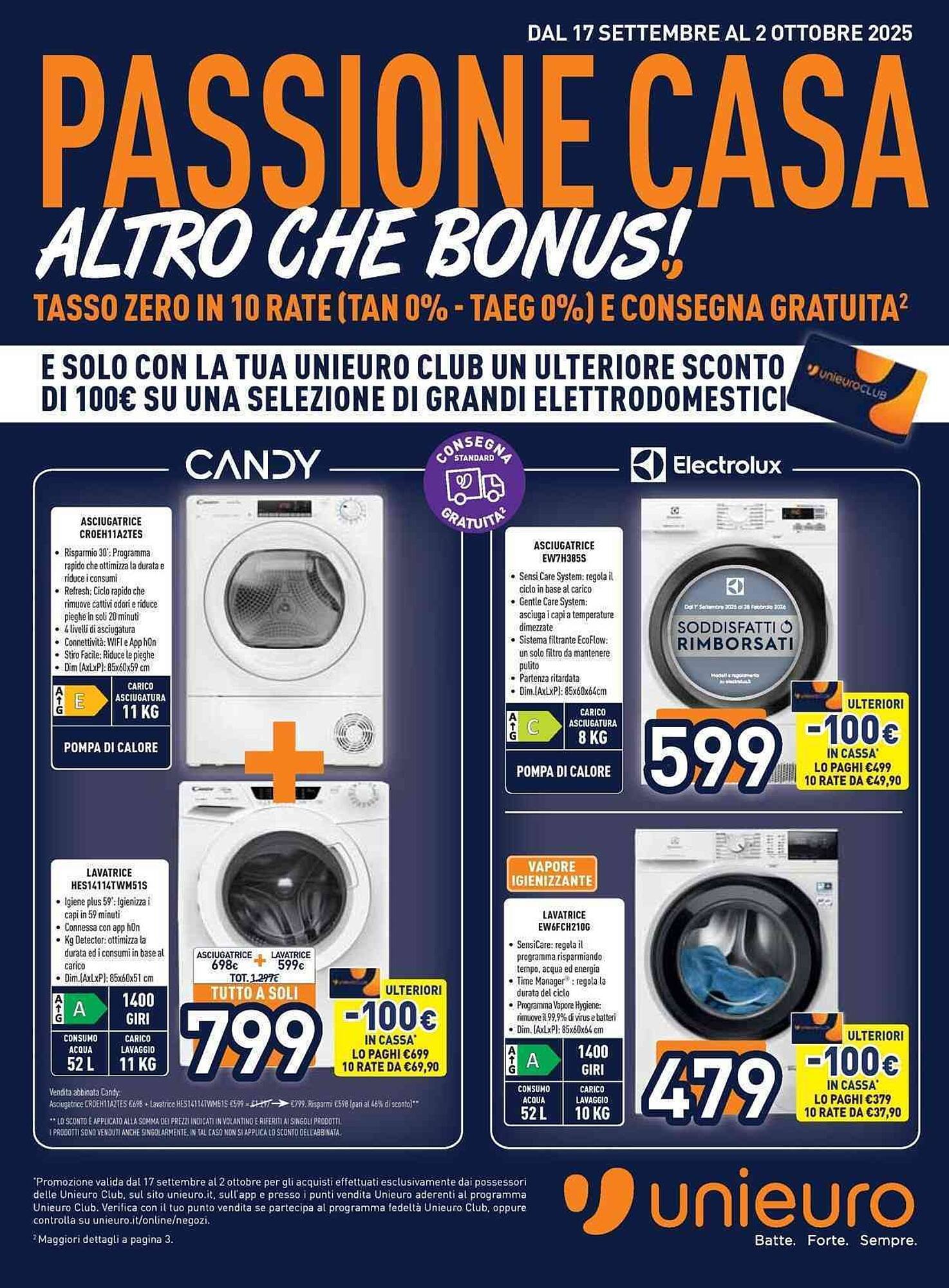 Volantino Unieuro (2025-09-17 - 2025-10-02)