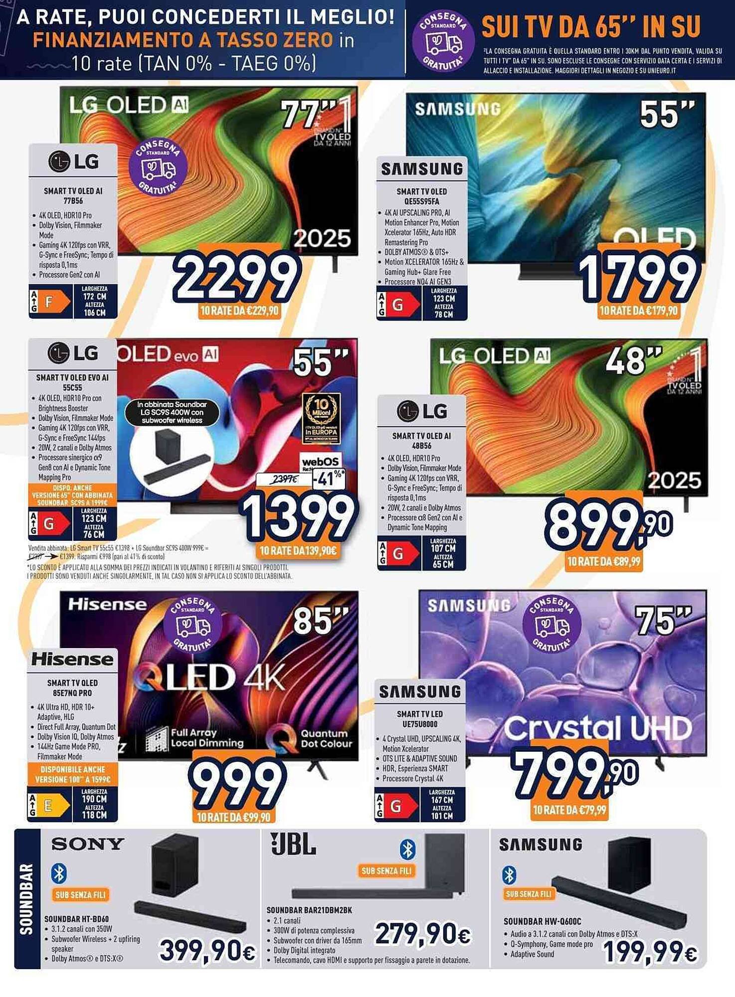 Volantino Unieuro (2025-09-17 - 2025-10-02)