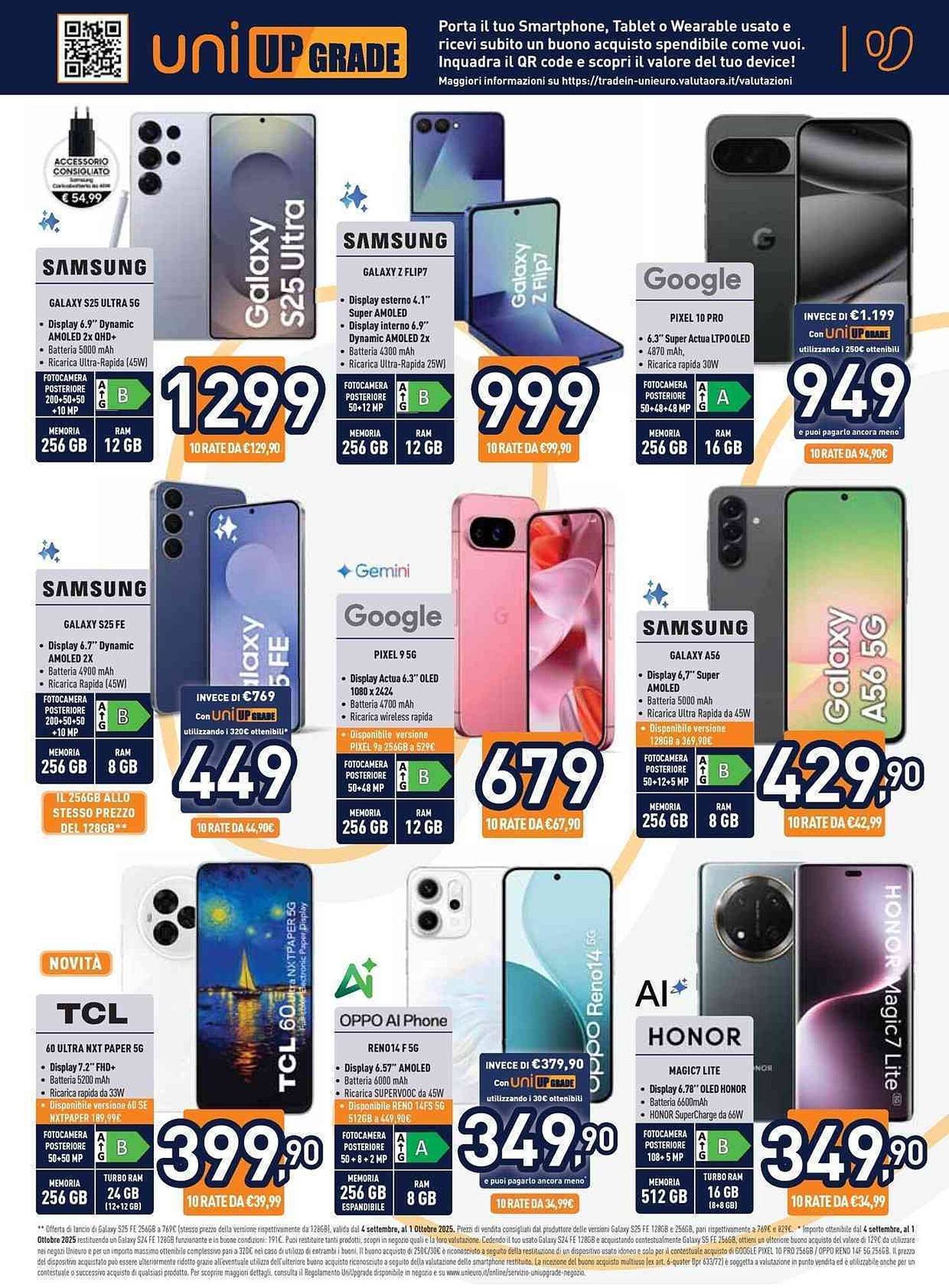 Volantino Unieuro (2025-09-17 - 2025-10-02)