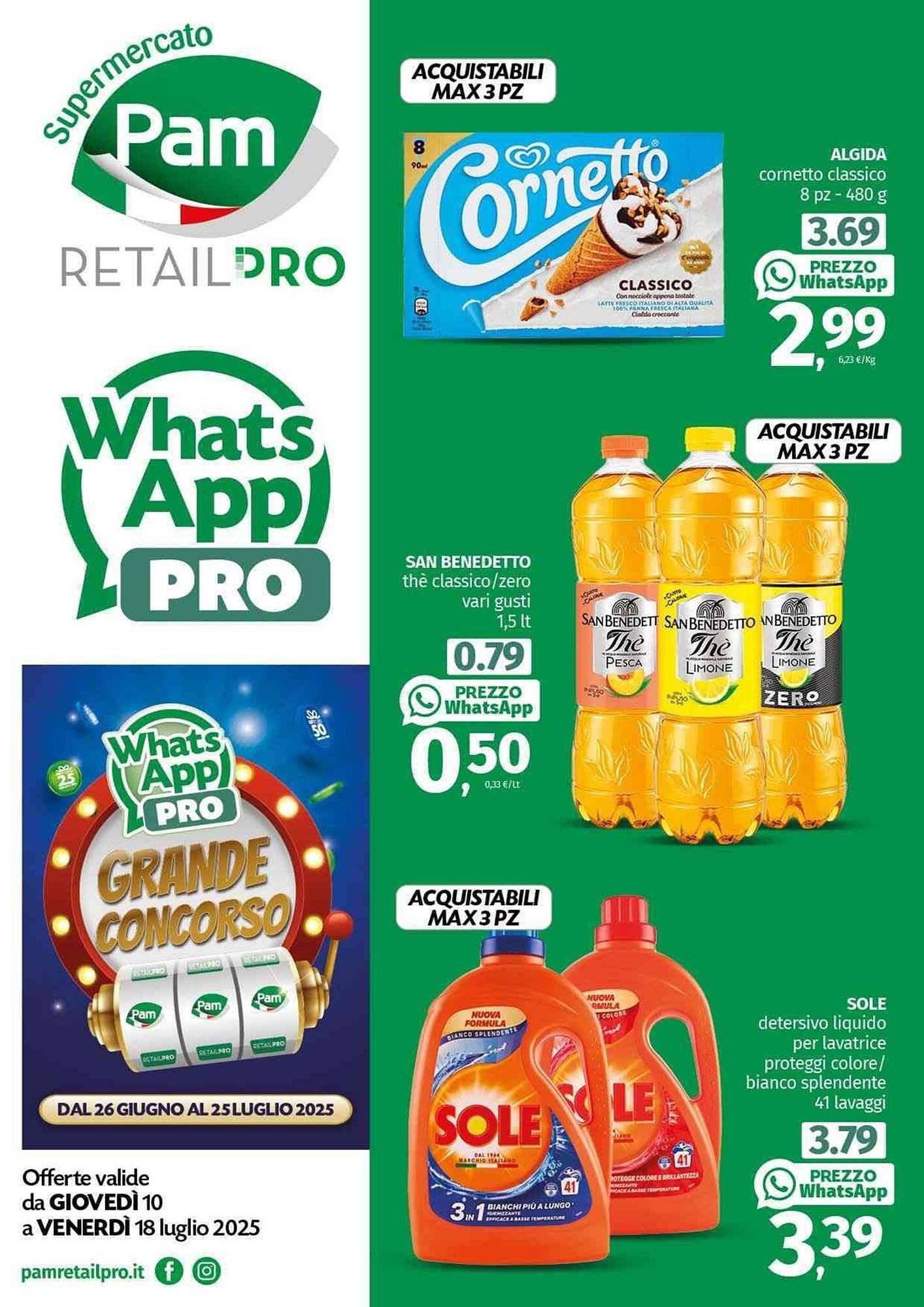 Volantino Pam (2025-07-11 - 2025-07-18)
