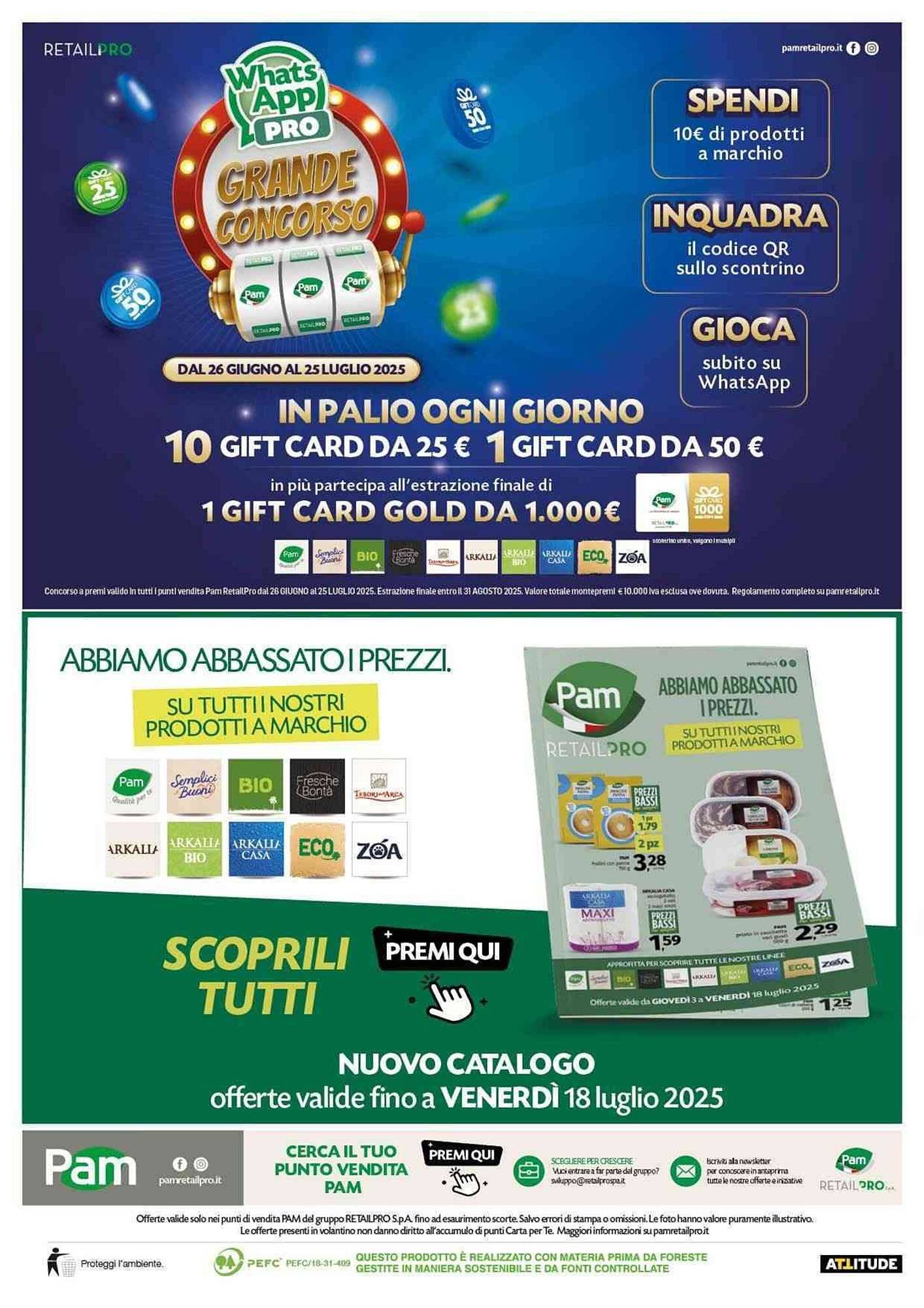 Volantino Pam (2025-07-11 - 2025-07-18)