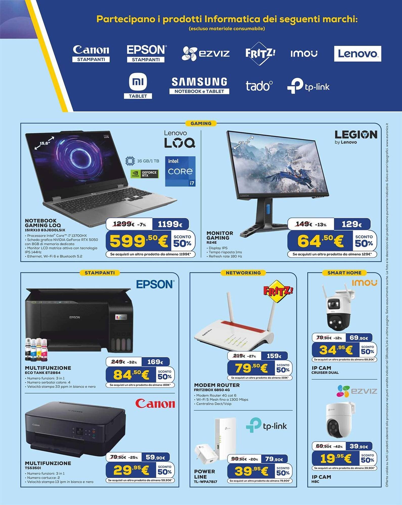 Volantino Euronics (2025-10-09 - 2025-10-30)