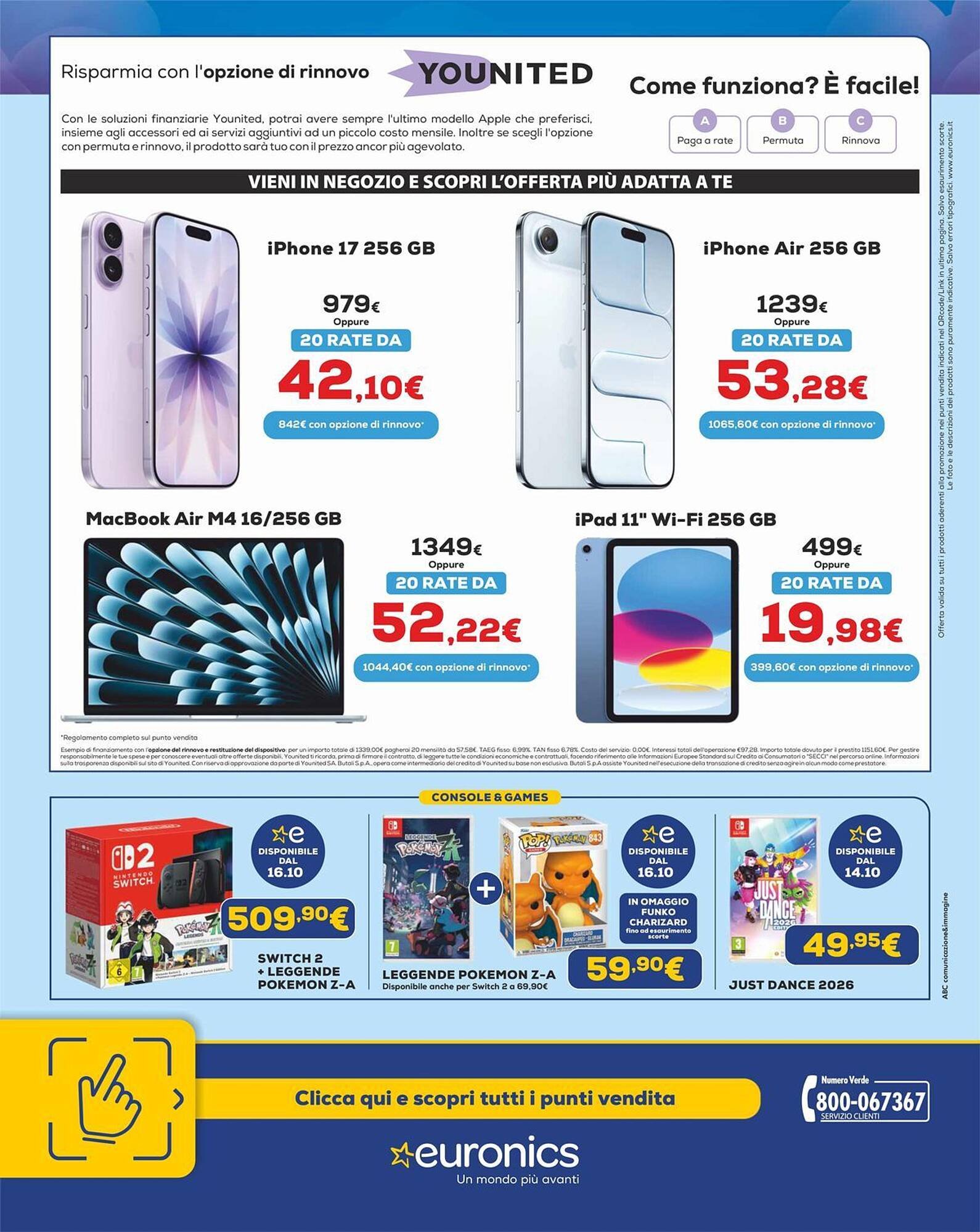 Volantino Euronics (2025-10-09 - 2025-10-30)
