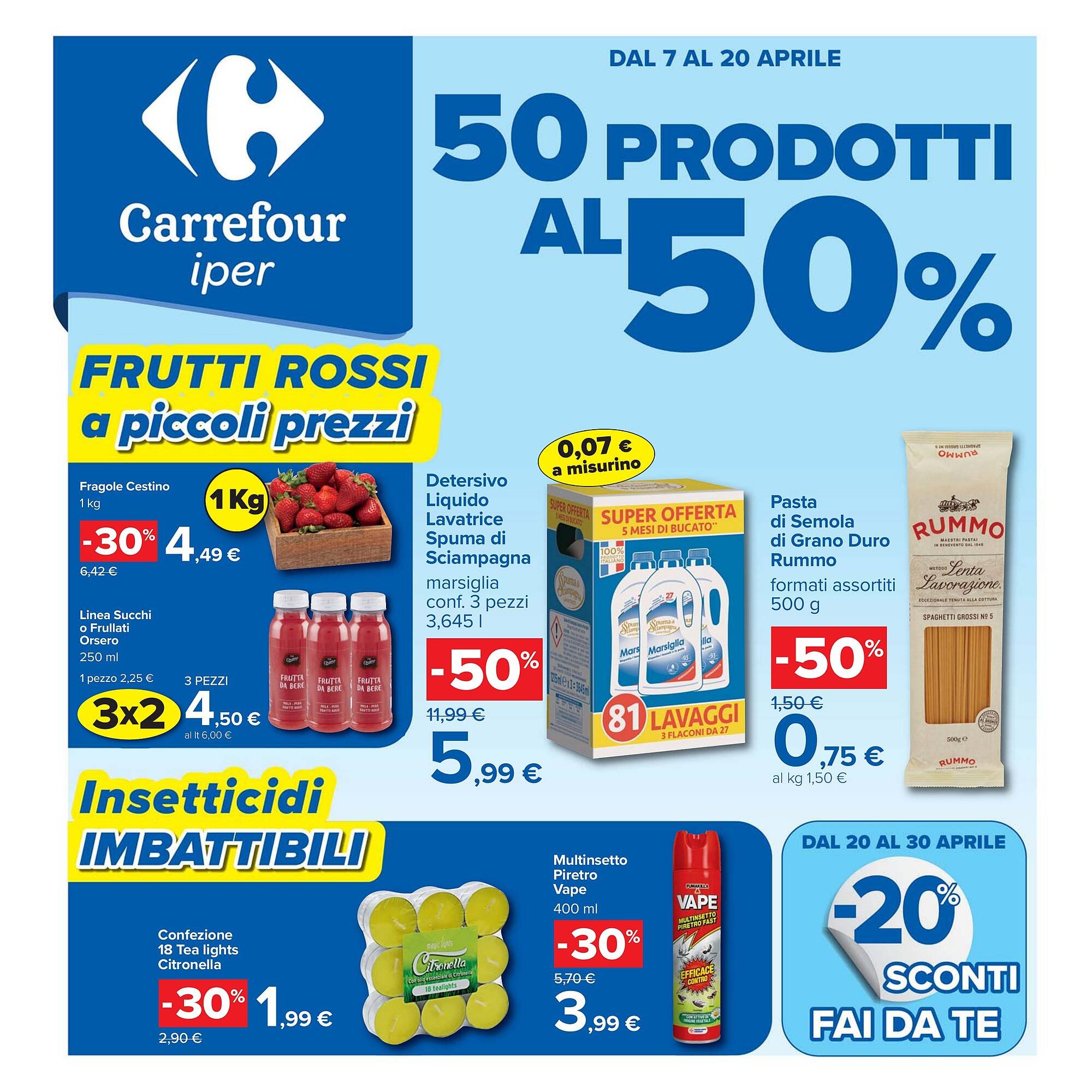 Volantino Carrefour (2026-04-07 - 2026-04-20)