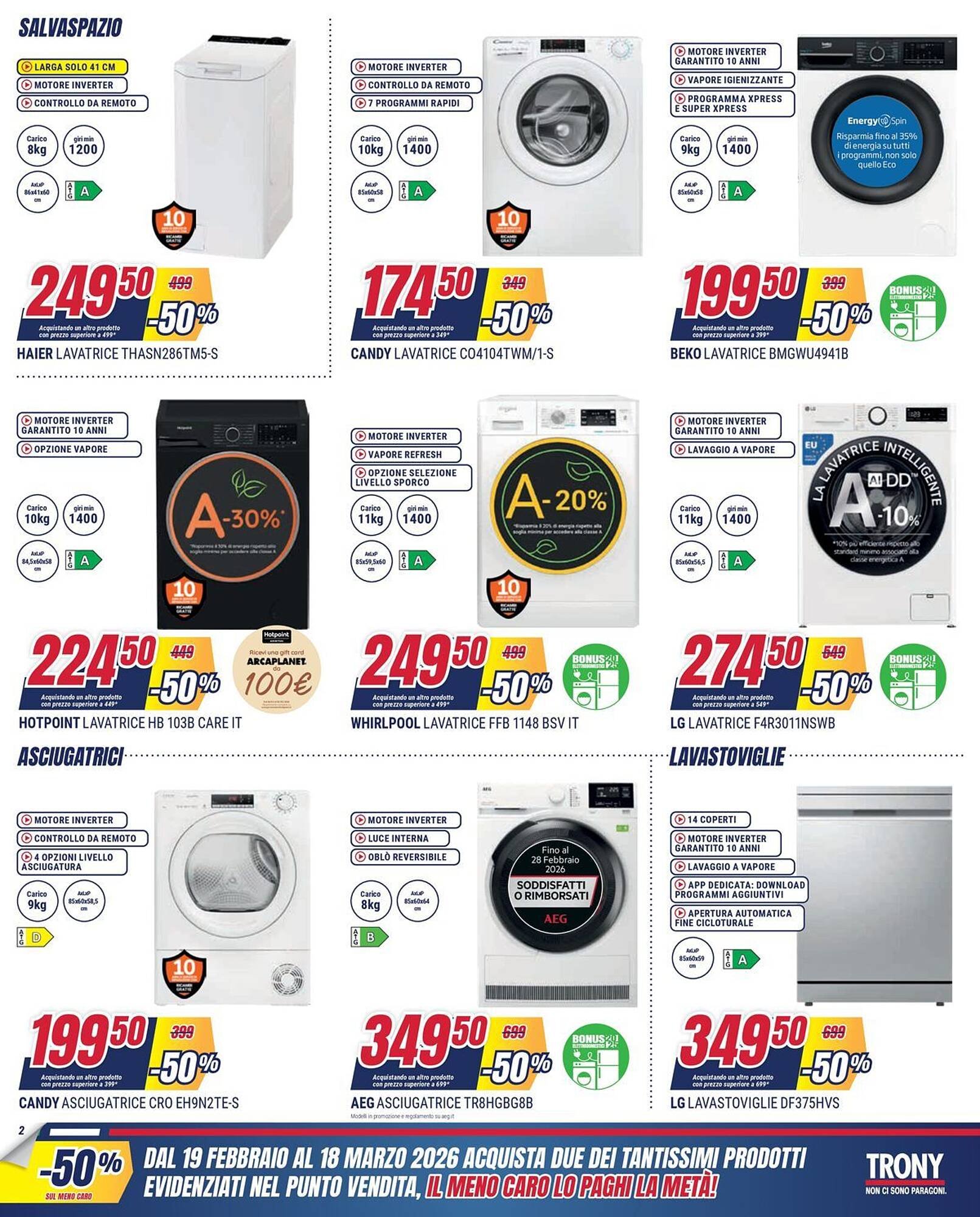 Volantino Trony (2026-03-06 - 2026-03-18)