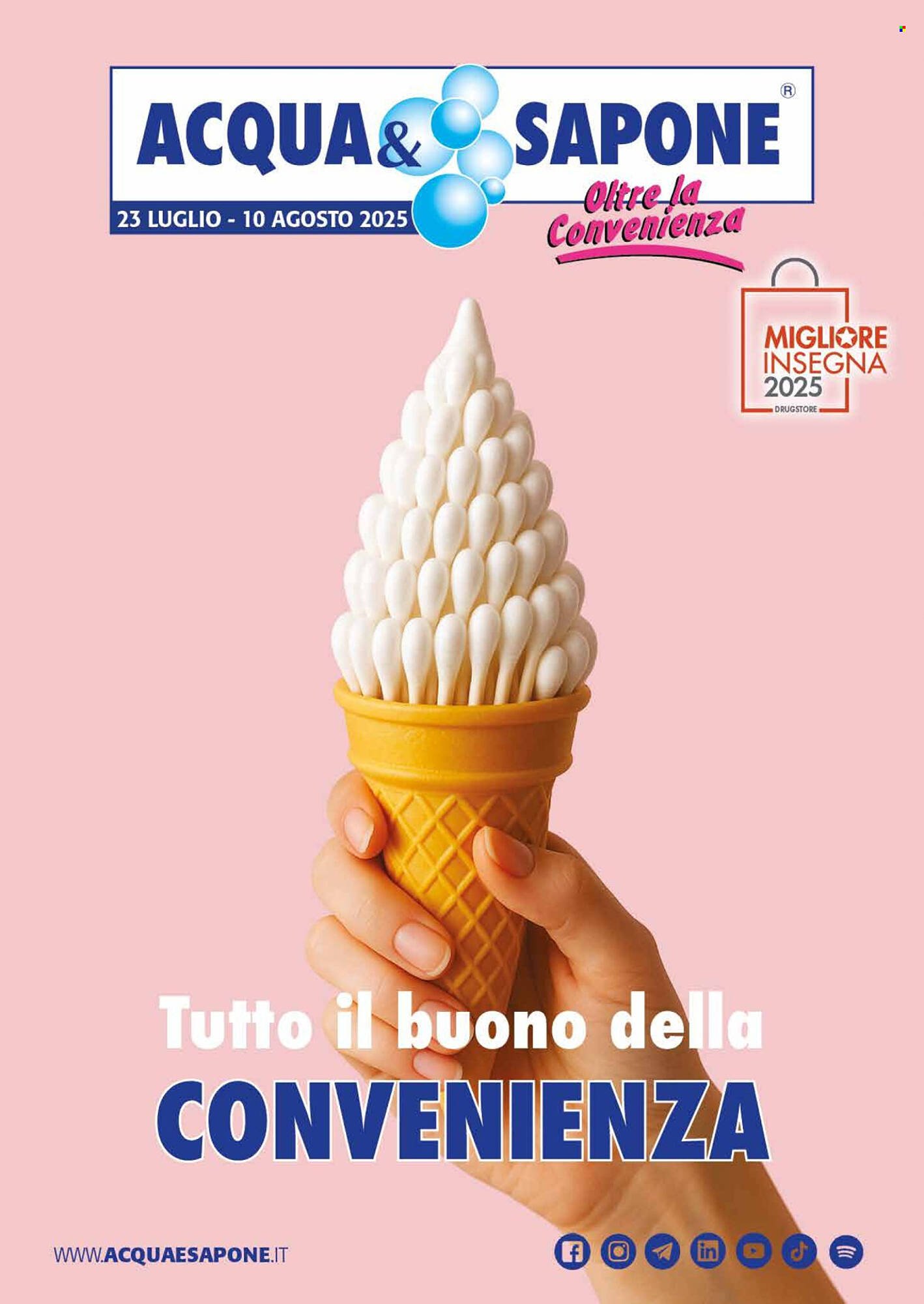 Volantino Acqua & Sapone (2025-07-23 - 2025-08-10)