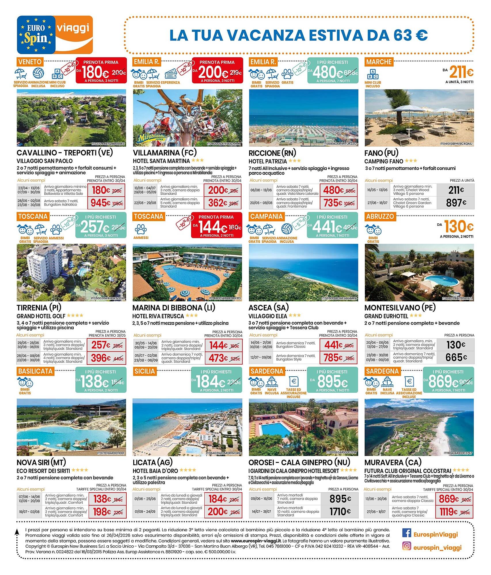 Volantino Eurospin (2026-04-20 - 2026-04-26)