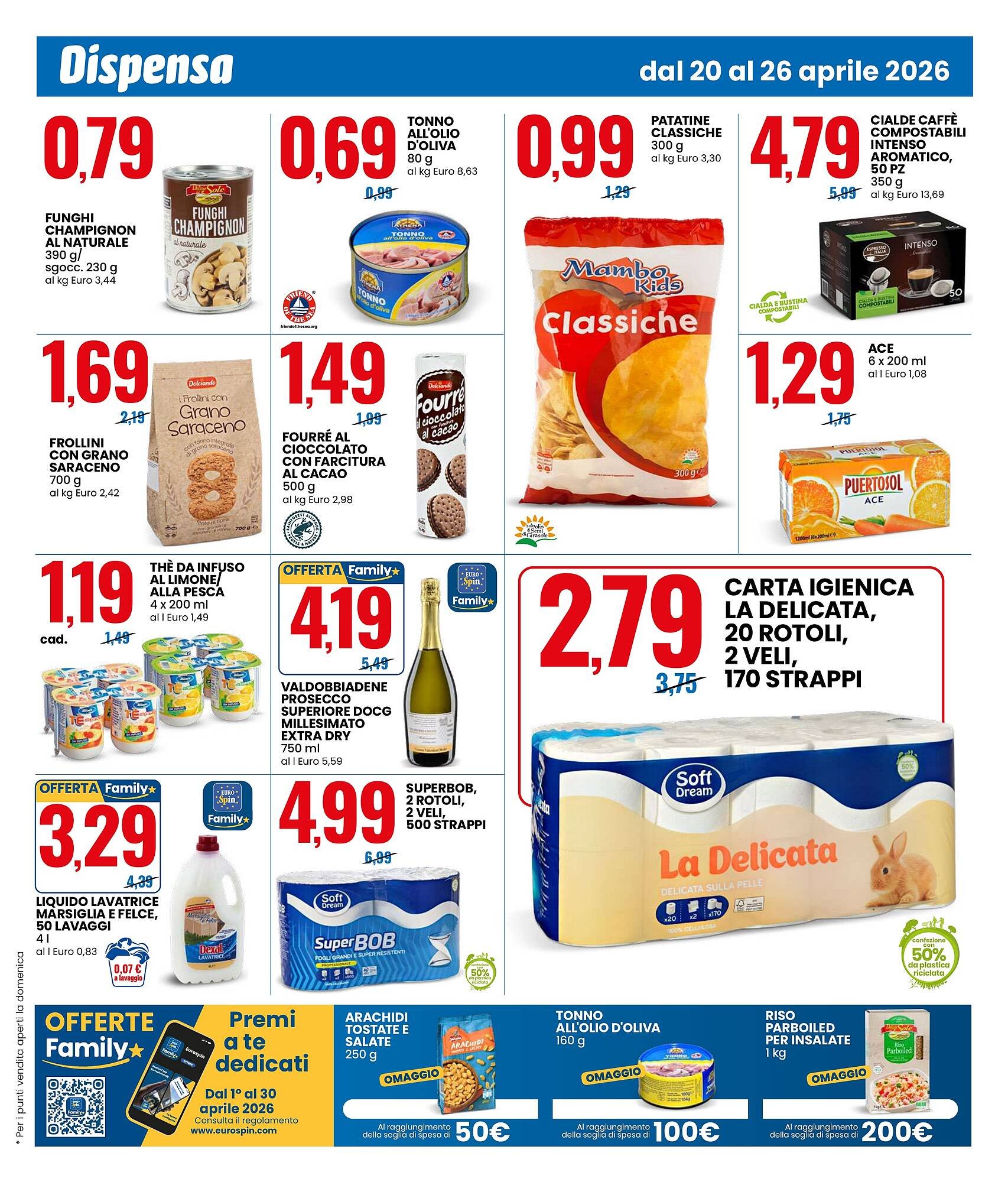 Volantino Eurospin (2026-04-20 - 2026-04-26)