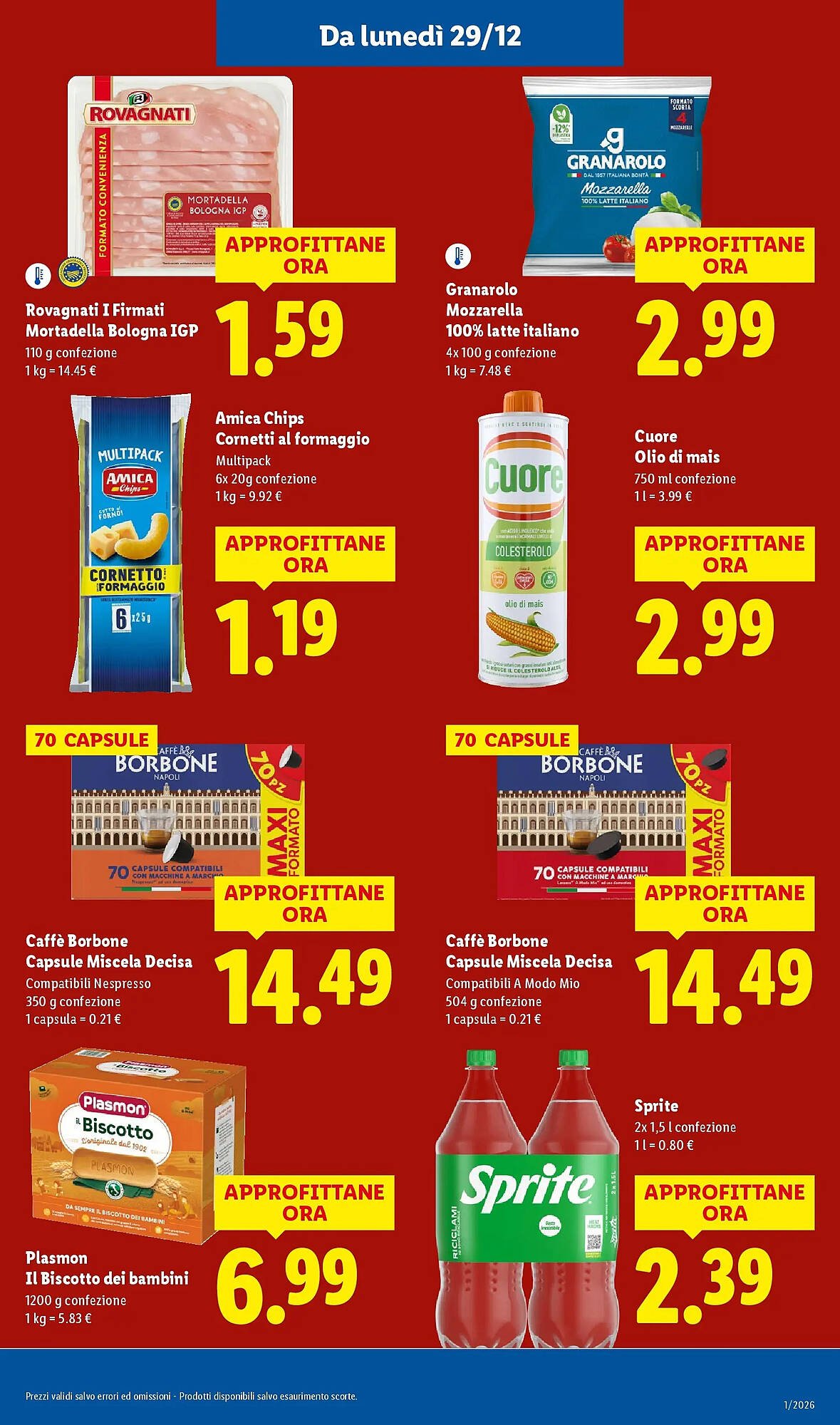 Volantino Lidl (2025-12-28 - 2026-01-01)