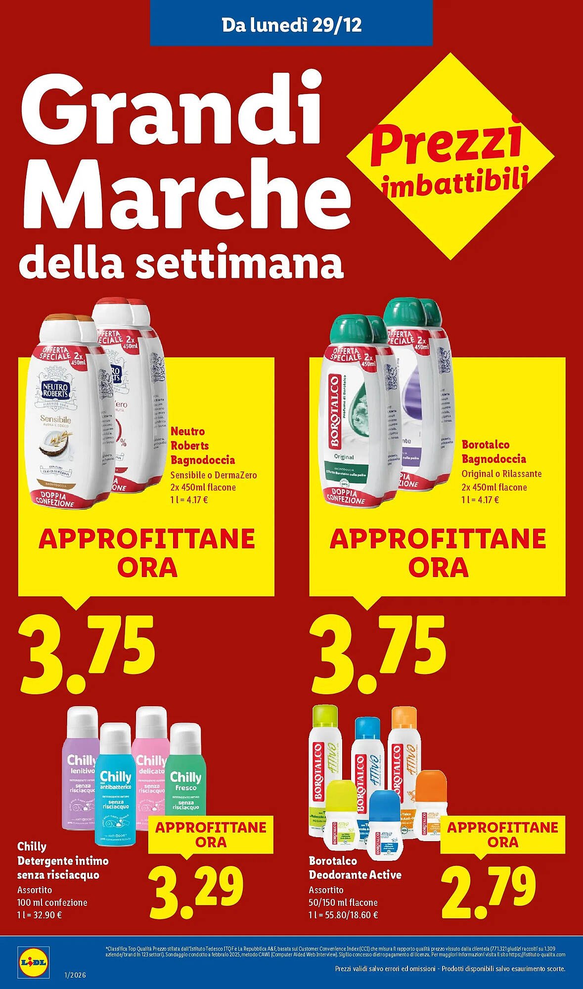 Volantino Lidl (2025-12-28 - 2026-01-01)