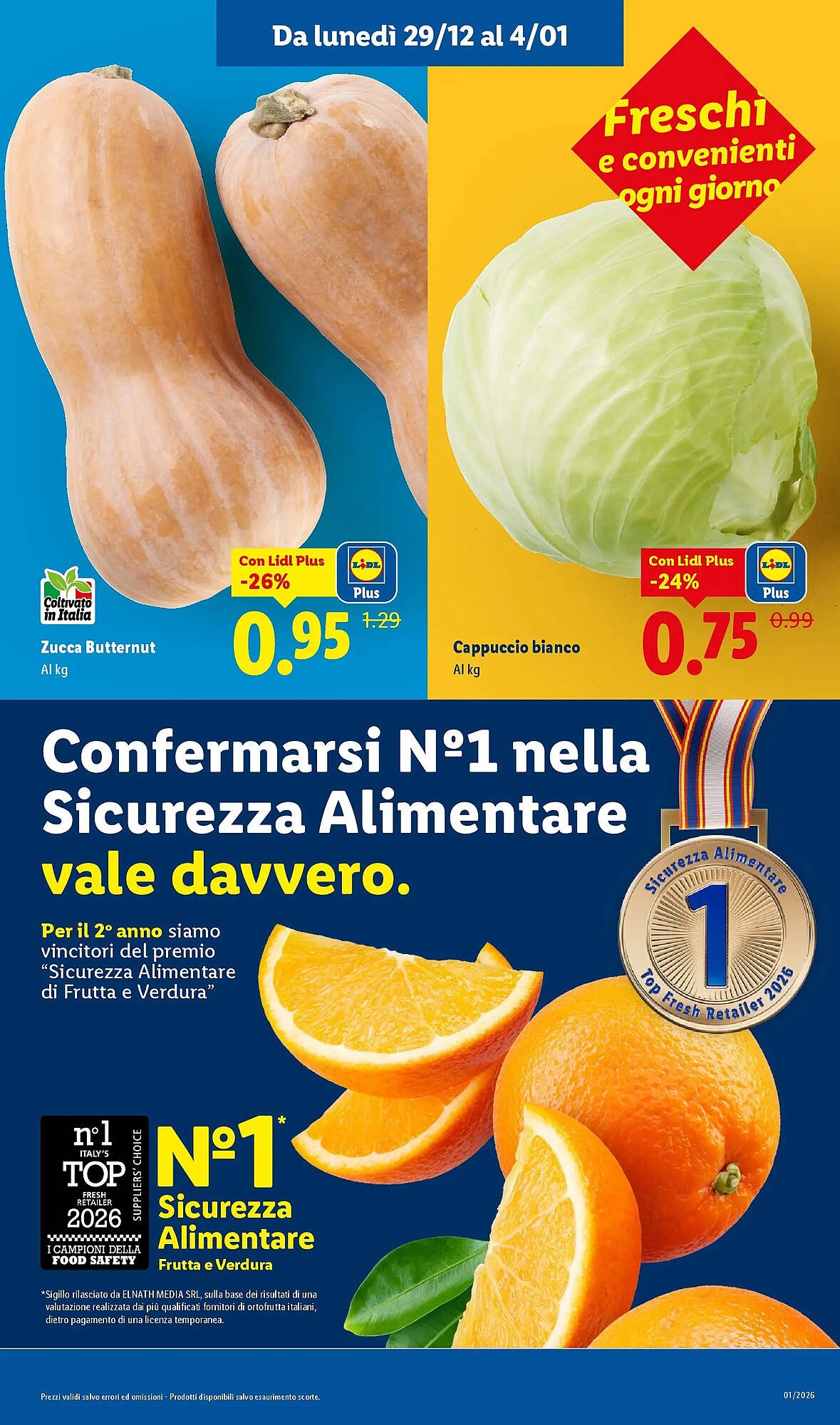 Volantino Lidl (2025-12-28 - 2026-01-01)
